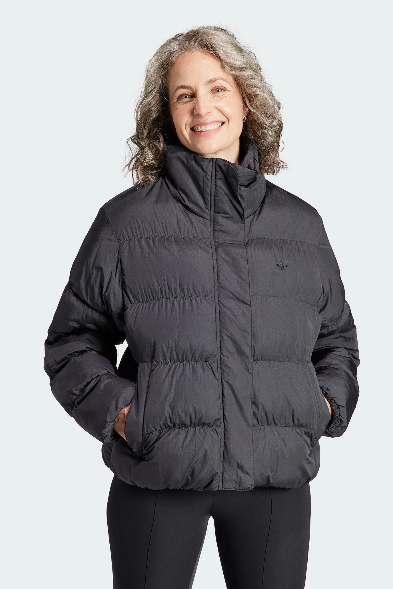 Куртка Short Vegan Puffer adidas II8466 — MD-Fashion