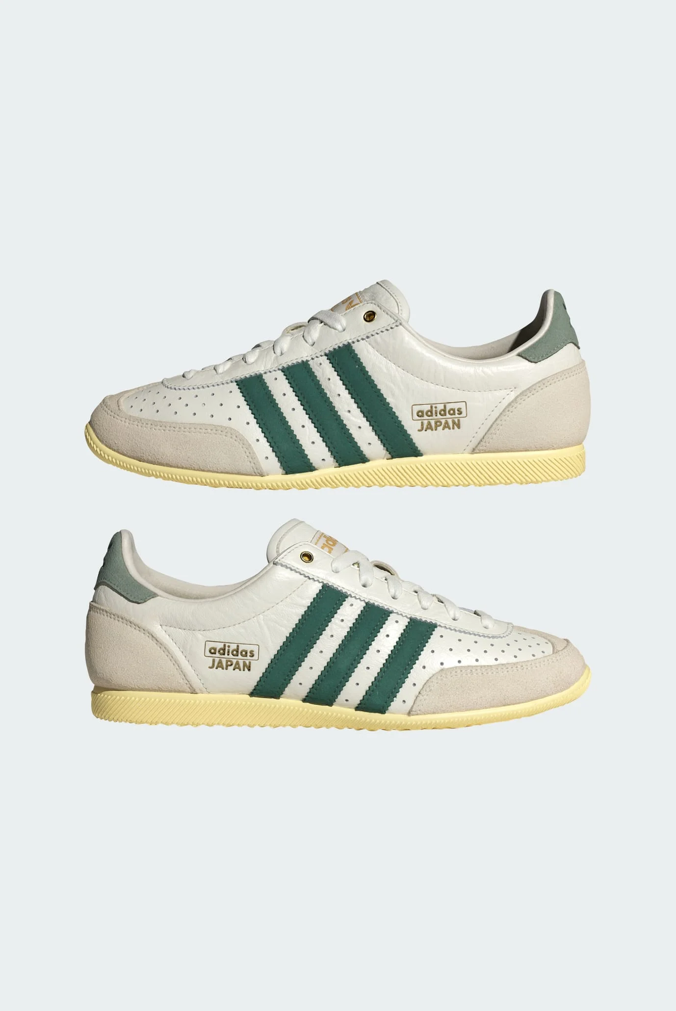 Жіночі білі шкіряні кросівки Japan adidas JI2663 — MD-Fashion