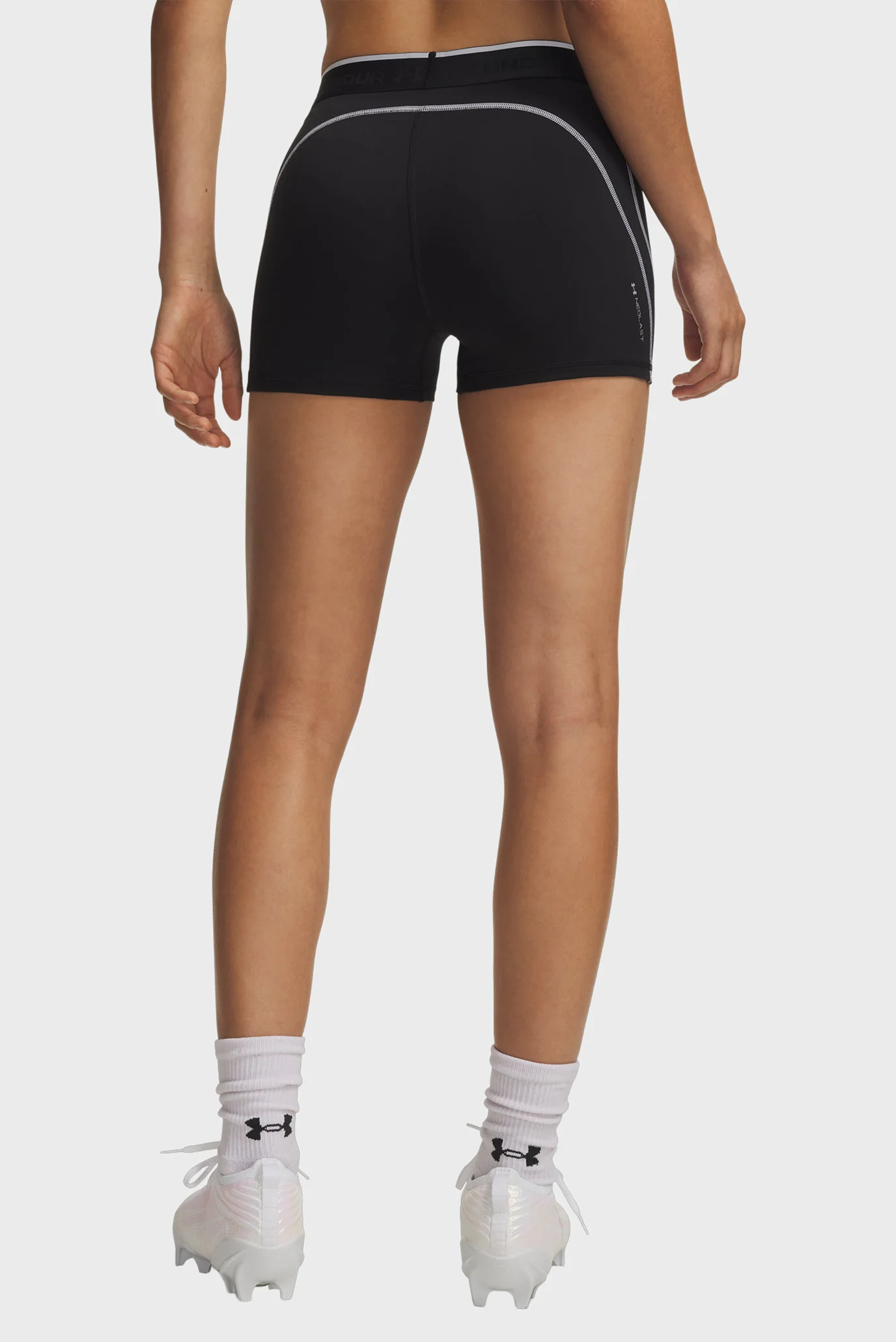 Женские черные велосипедки HeatGear Elite Shorty Under Armour