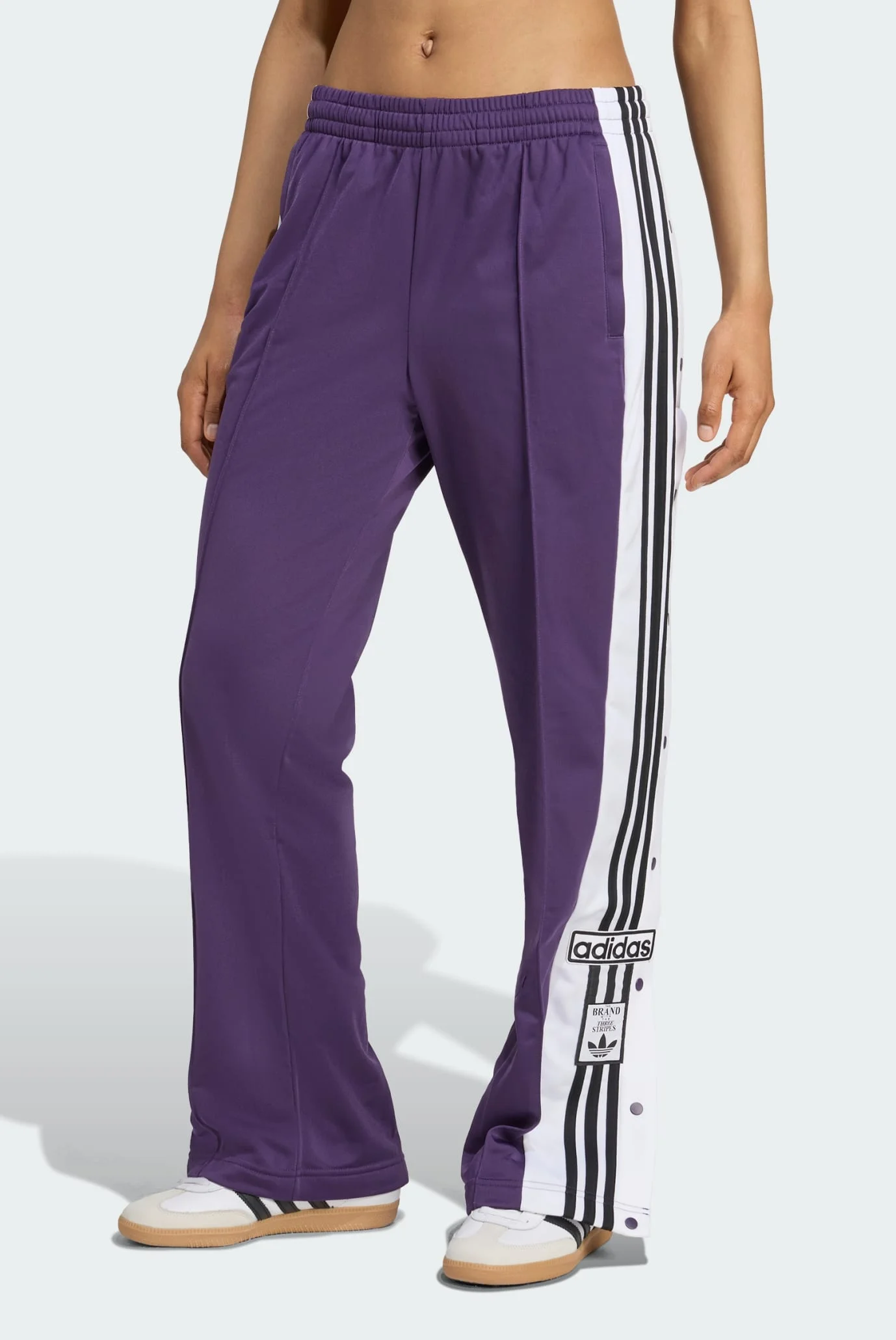 Женские фиолетовые спортивные брюки Adibreak adidas JV7516 — MD