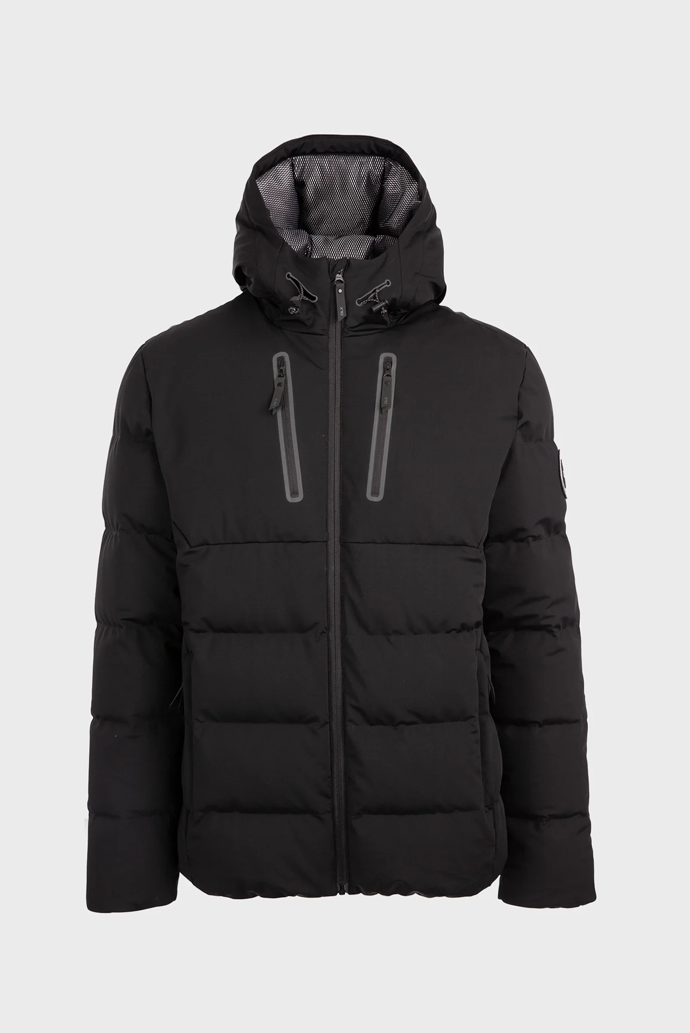 Мужской черный пуховик HAWTHORNE- MALE DLX DOWN JACKET Trespass