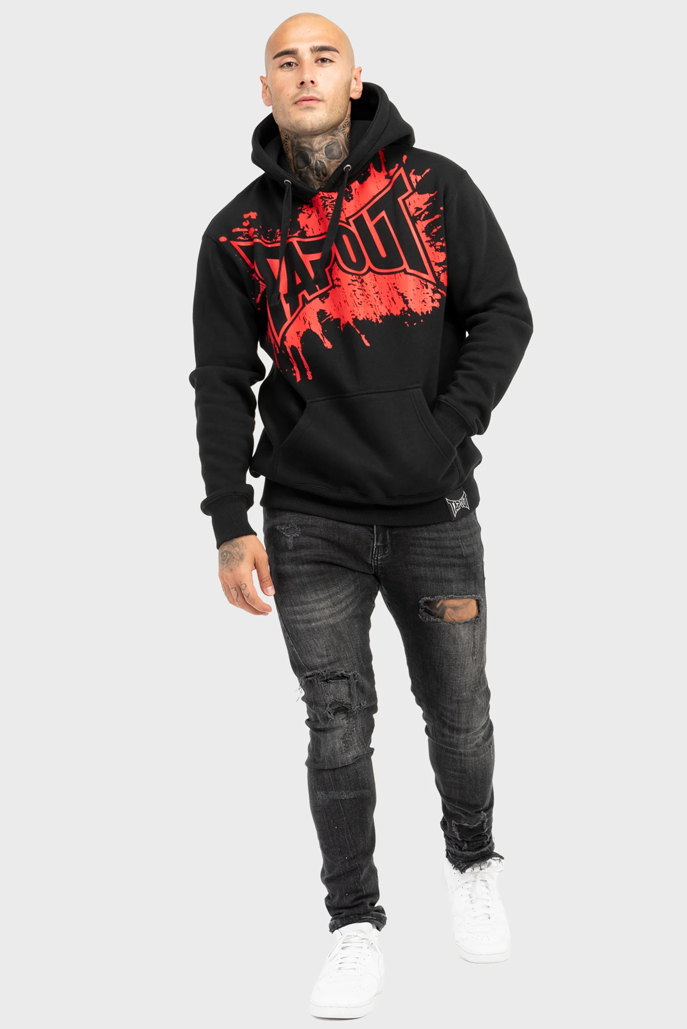 Мужское черное худи TapOut 940075 — MD-Fashion
