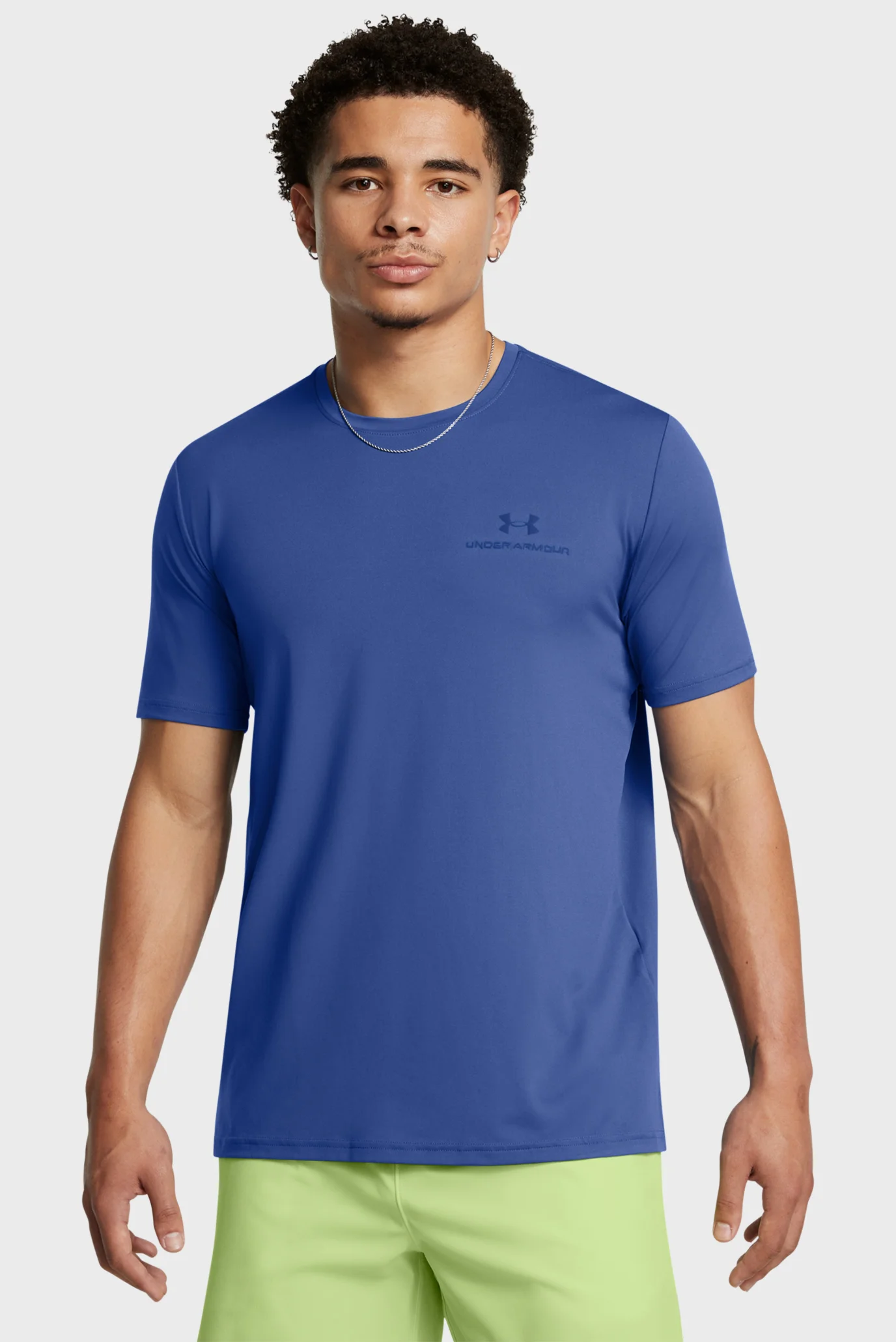 h*h様 SECOND SKINL/ST-SHIRT.13ABSTRACT GR Мужская синяя футболка Vanish Energy SS Under Armour 1383973-432