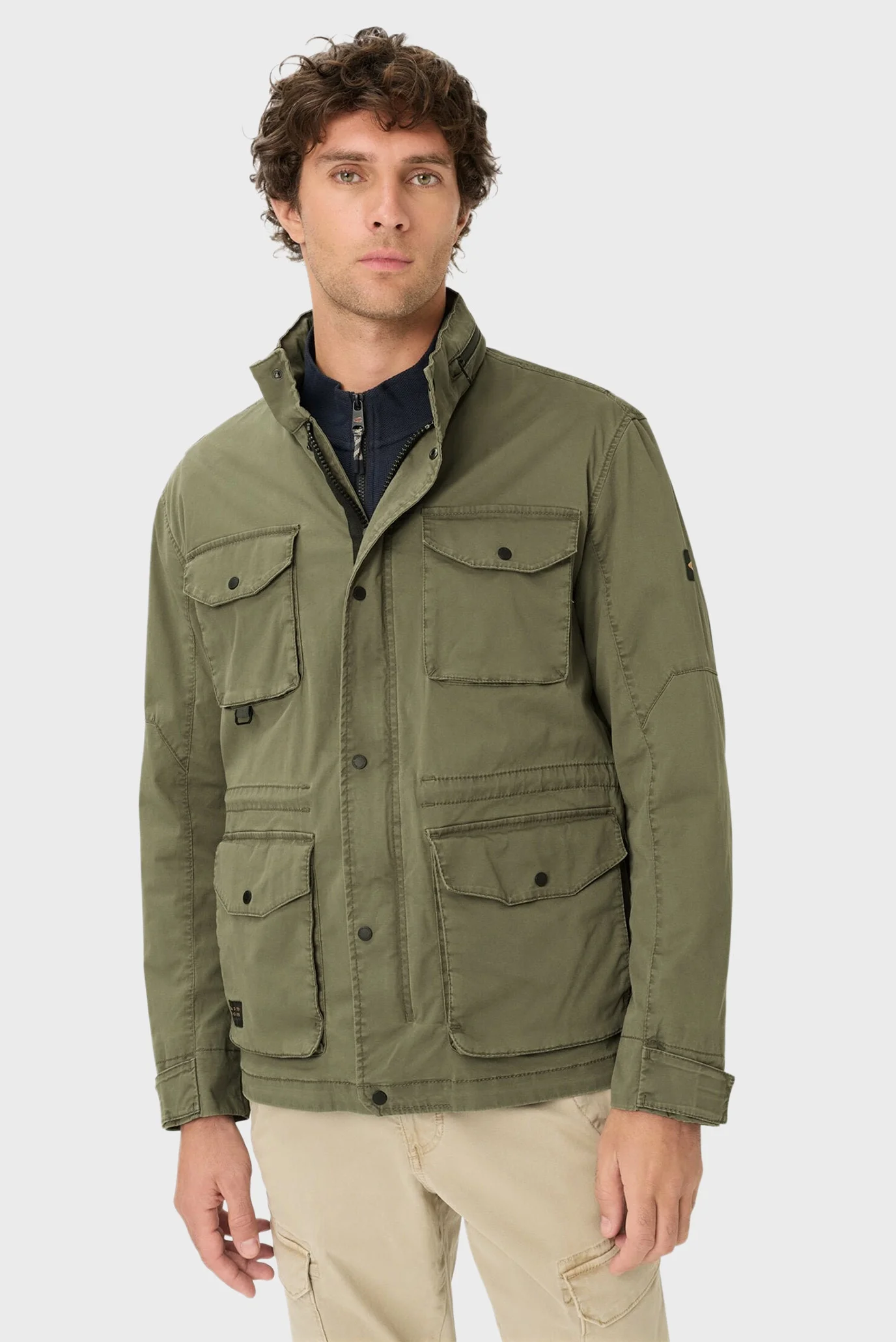Мужская оливковая куртка Camel Active 430400-7N92-35 — MD-Fashion