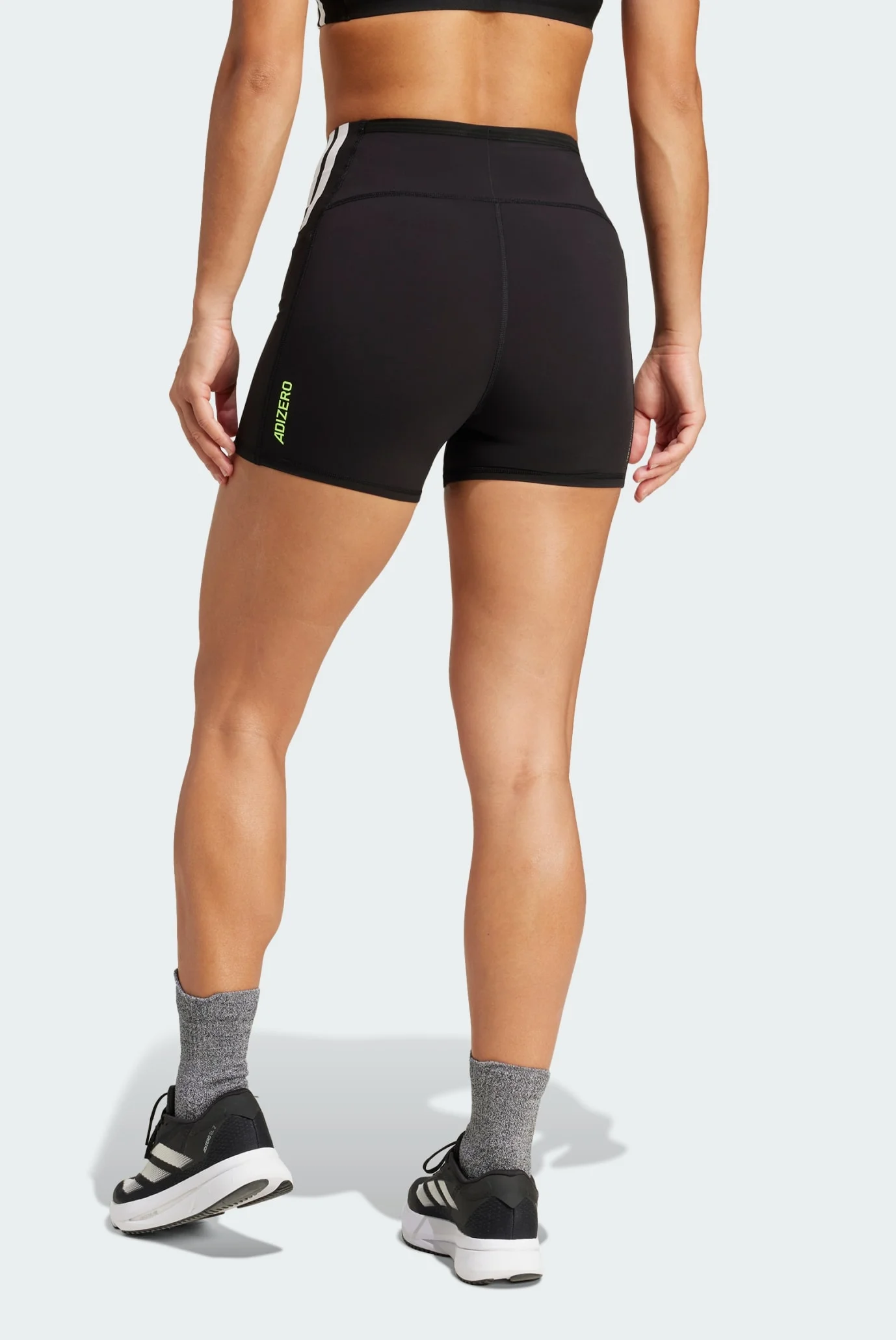 Женские черные велосипедки Adizero adidas JE8033 — MD-Fashion