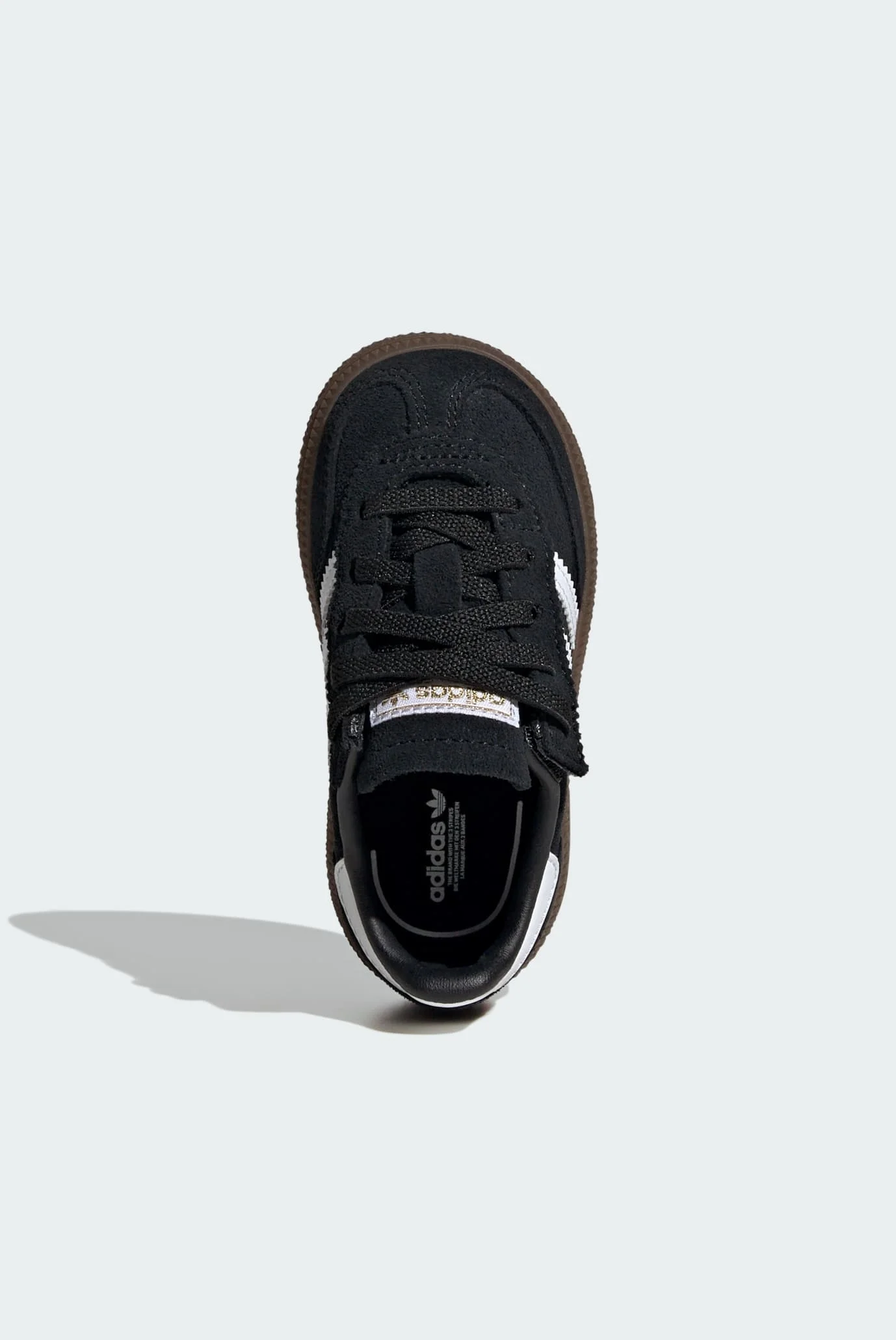 Дитячі чорні замшеві снікерси Handball Spezial Comfort Closure