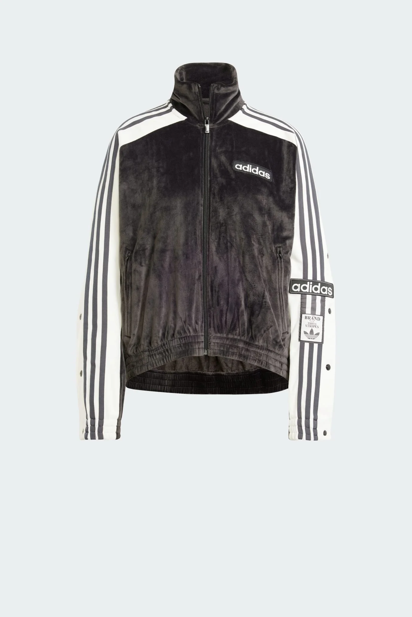 adidas ジャージ ブラック S IW5581 Жіноча чорна велюрова спортивна кофта Adibreak Velour adidas