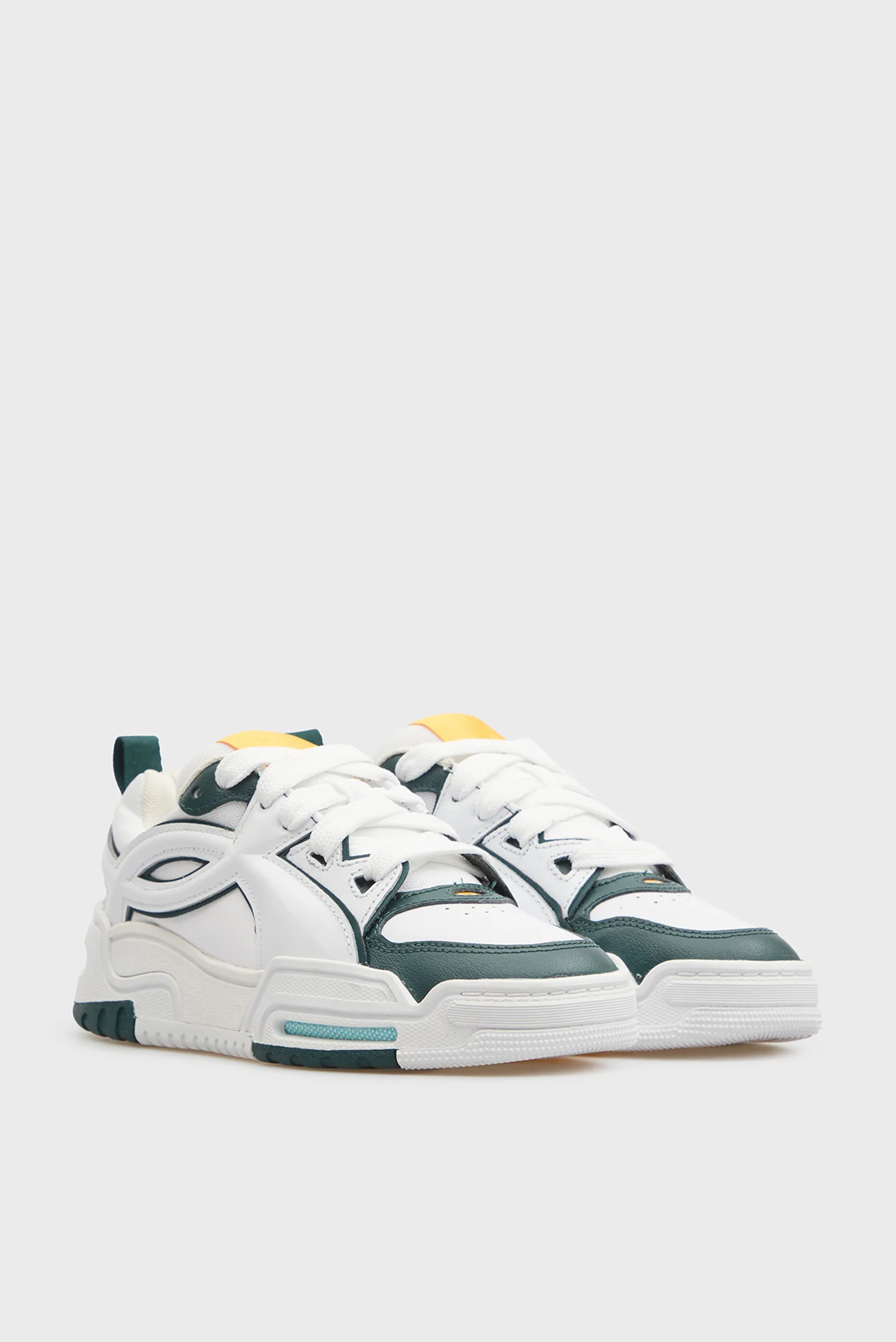 Білі шкіряні снікерси UA HB-LO-WHT Under Armour 6005922-108 — MD