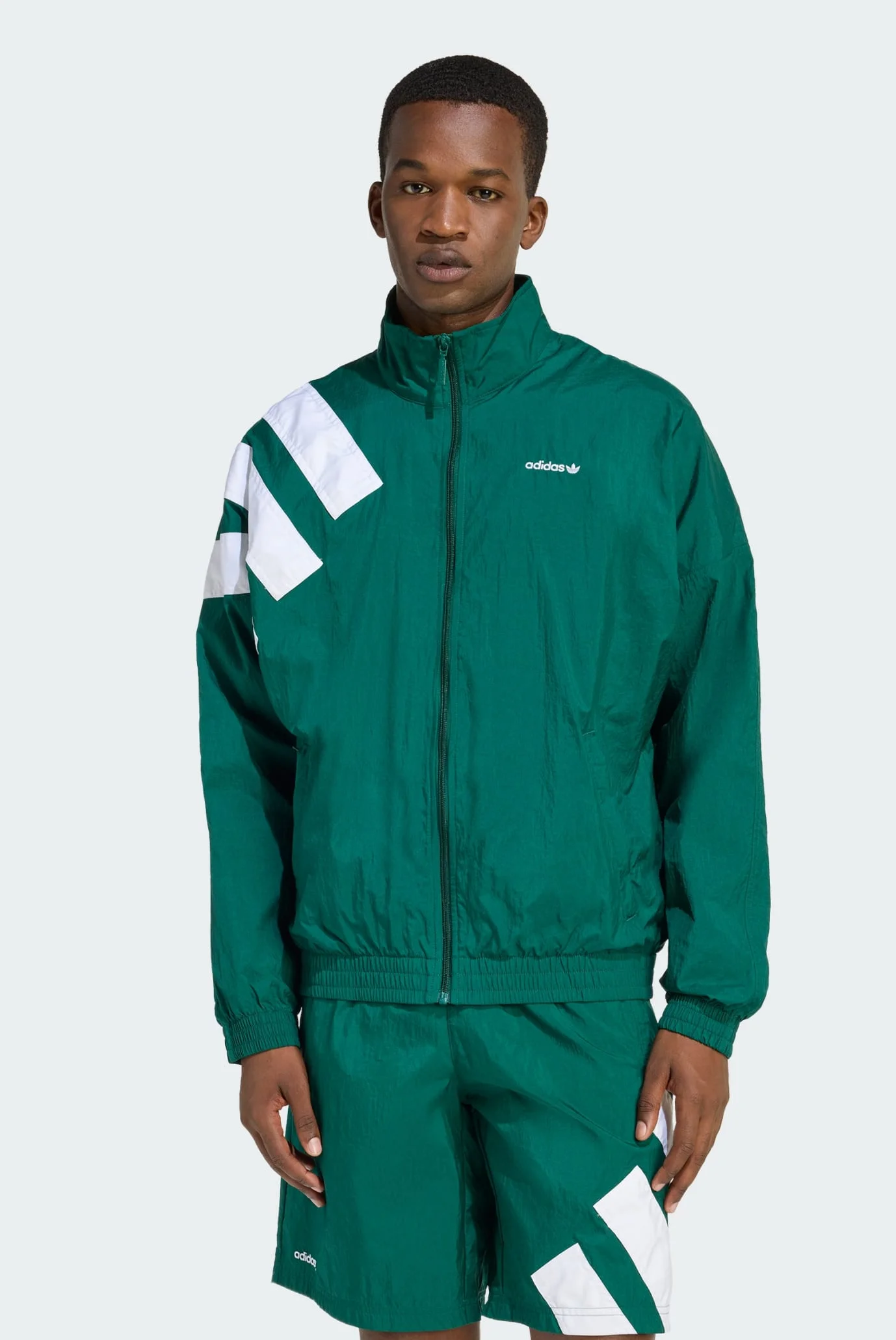 Мужская темно-зеленая спортивная кофта ARCHIVE BLOCKED adidas