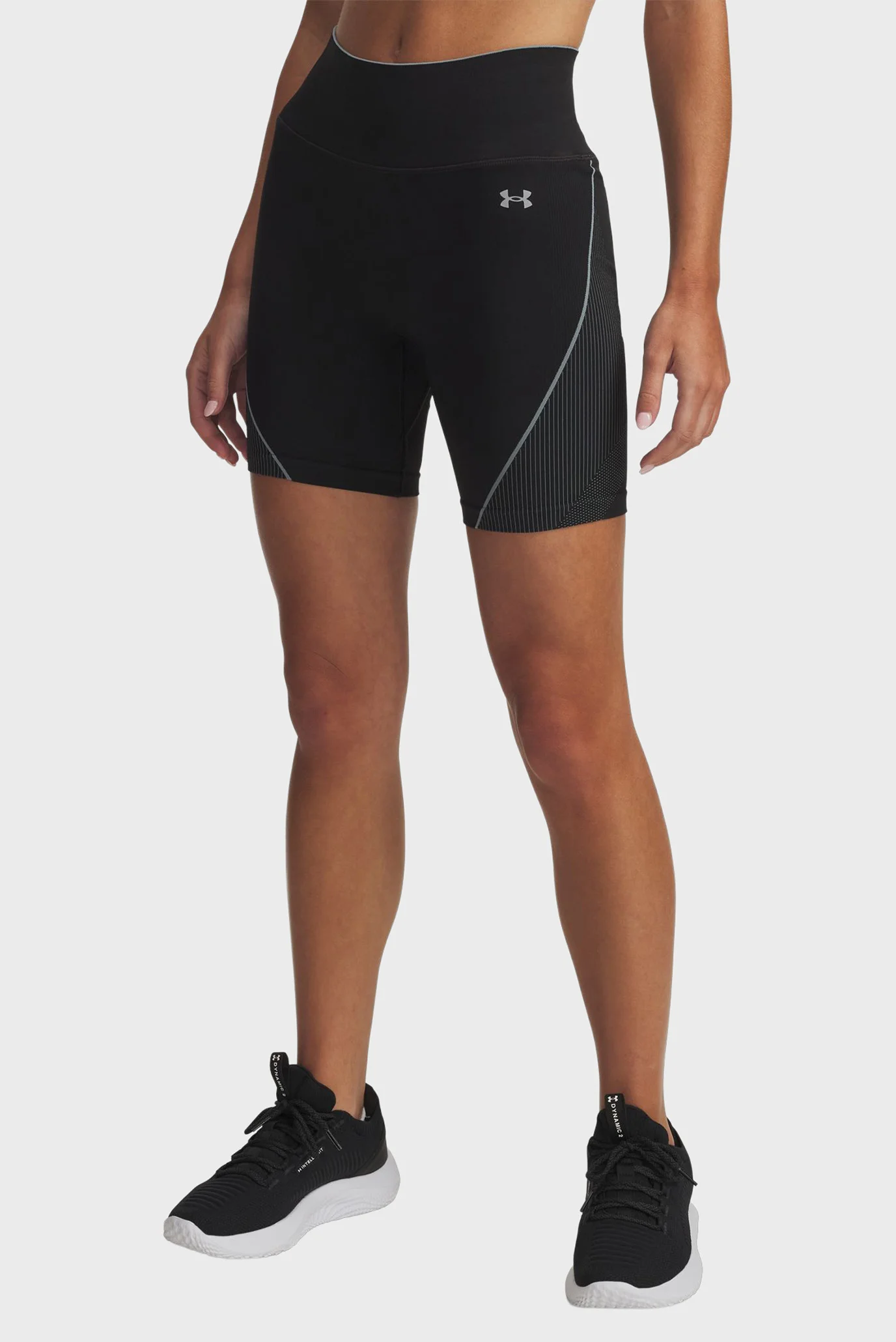 Женские черные велосипедки UA Vanish Seamless Short Under Armour
