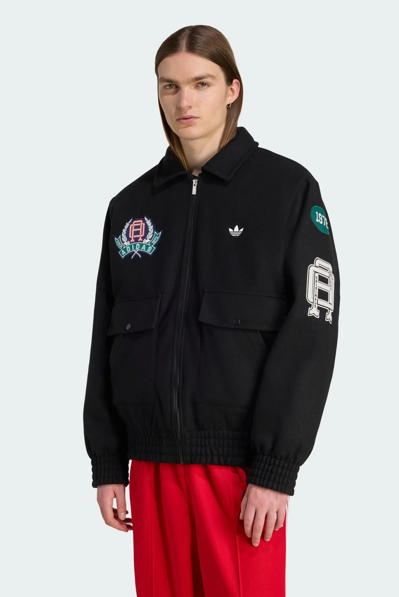 Мужская двусторонняя куртка Collegiate Sport adidas JX4084 — MD