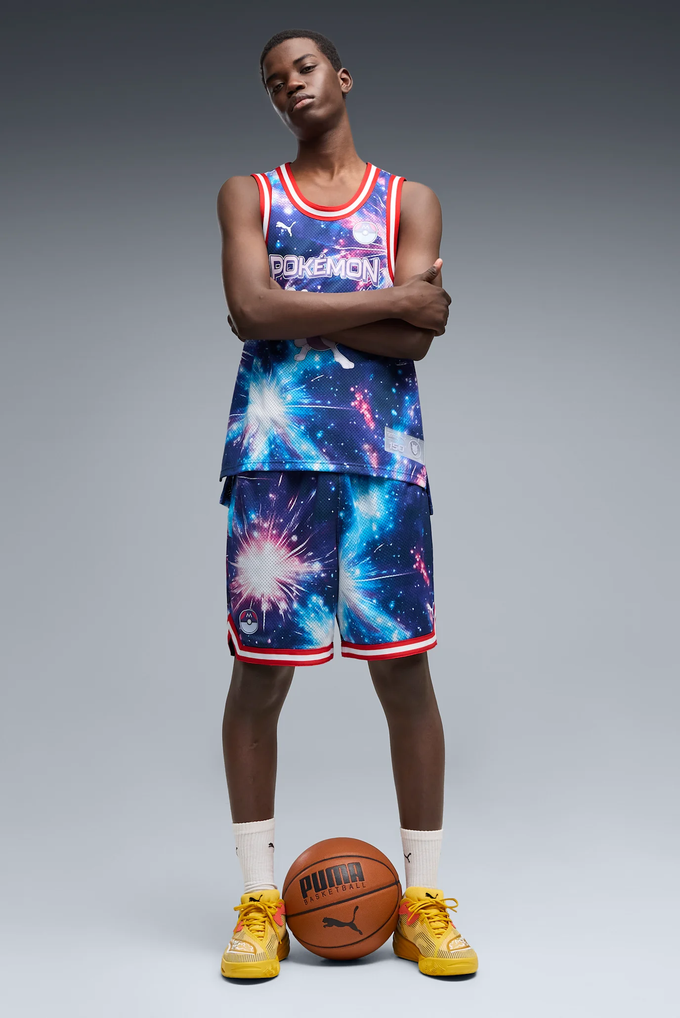 Жовті кросівки PUMA x POKÉMON All-Pro NITRO™ 2 Pikachu Basketball