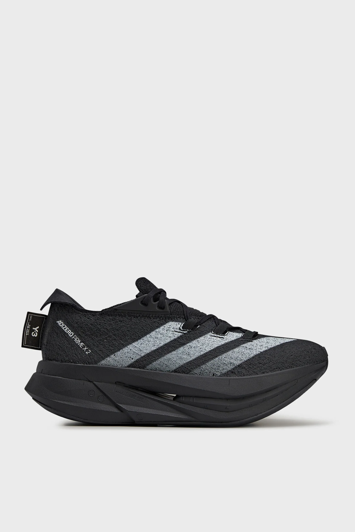 Чорні кросівки Y-3 Prime x 2 Strung adidas IF1976 — MD-Fashion