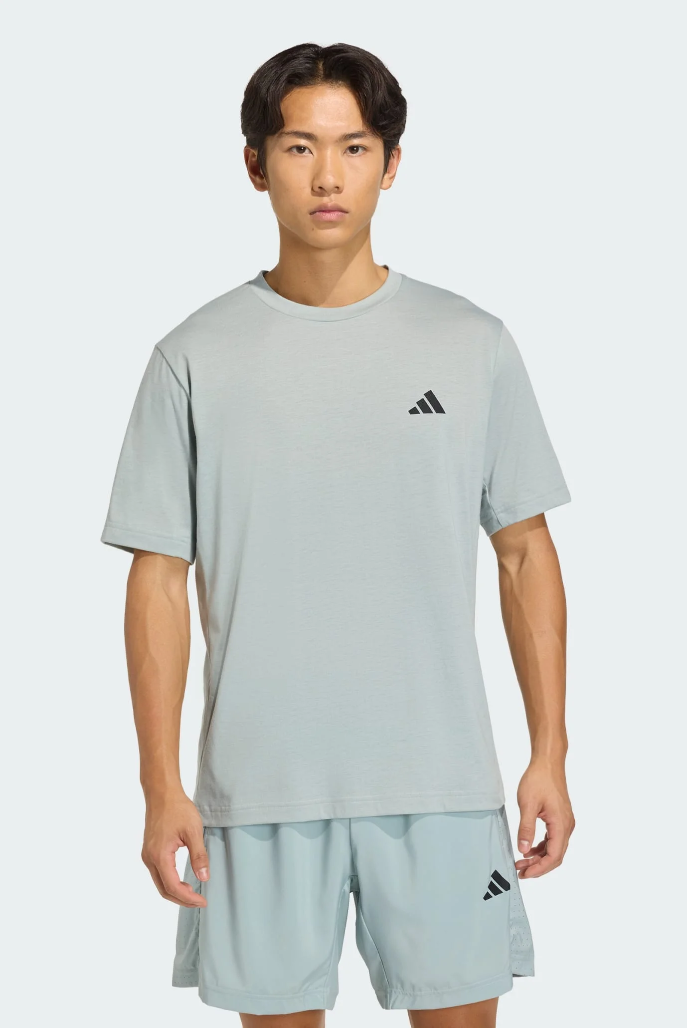 【me】 Мужская мятная футболка Workout Essentials FeelReady adidas KD5495