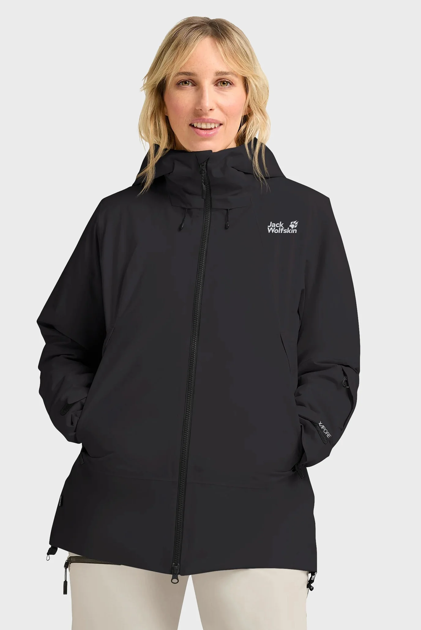 Женская черная лыжная куртка Jack Wolfskin A64888_6000 — MD-Fashion