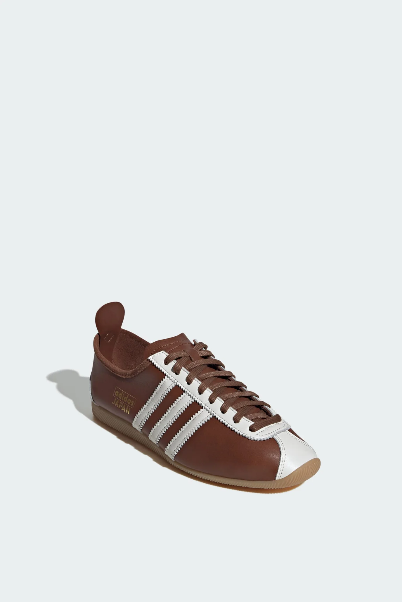 Коричневі шкіряні кросівки Japan adidas JH5434 — MD-Fashion