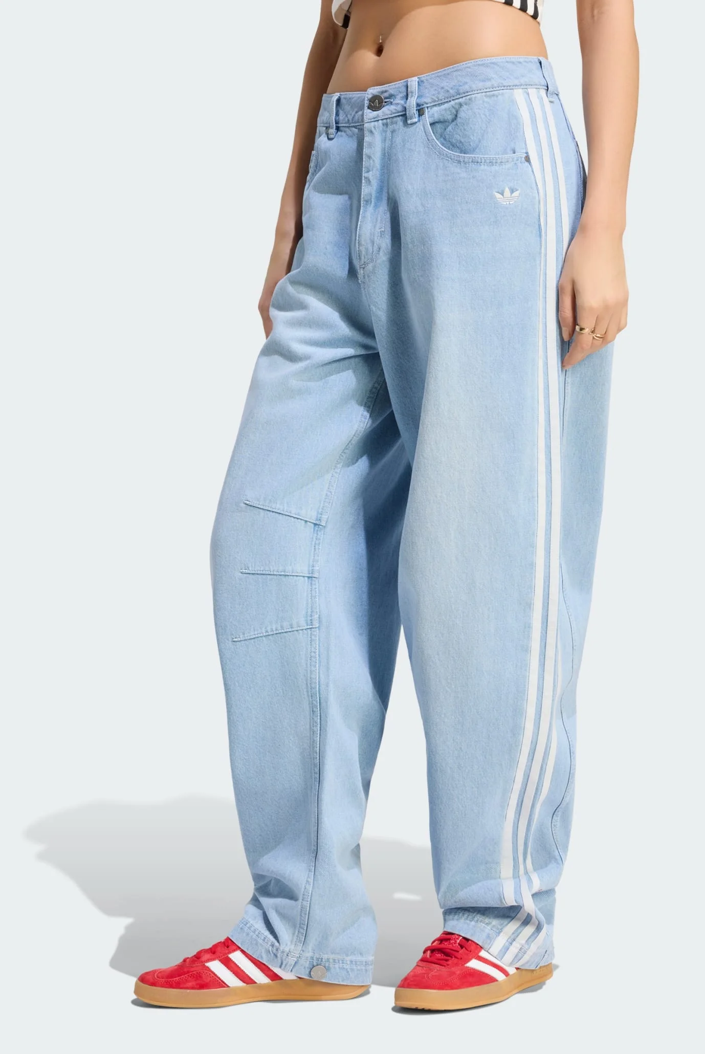 Y.A.N Жіночі блакитні джинси GFX BANANA Joggers adidas KY7563 — MD-Fashion