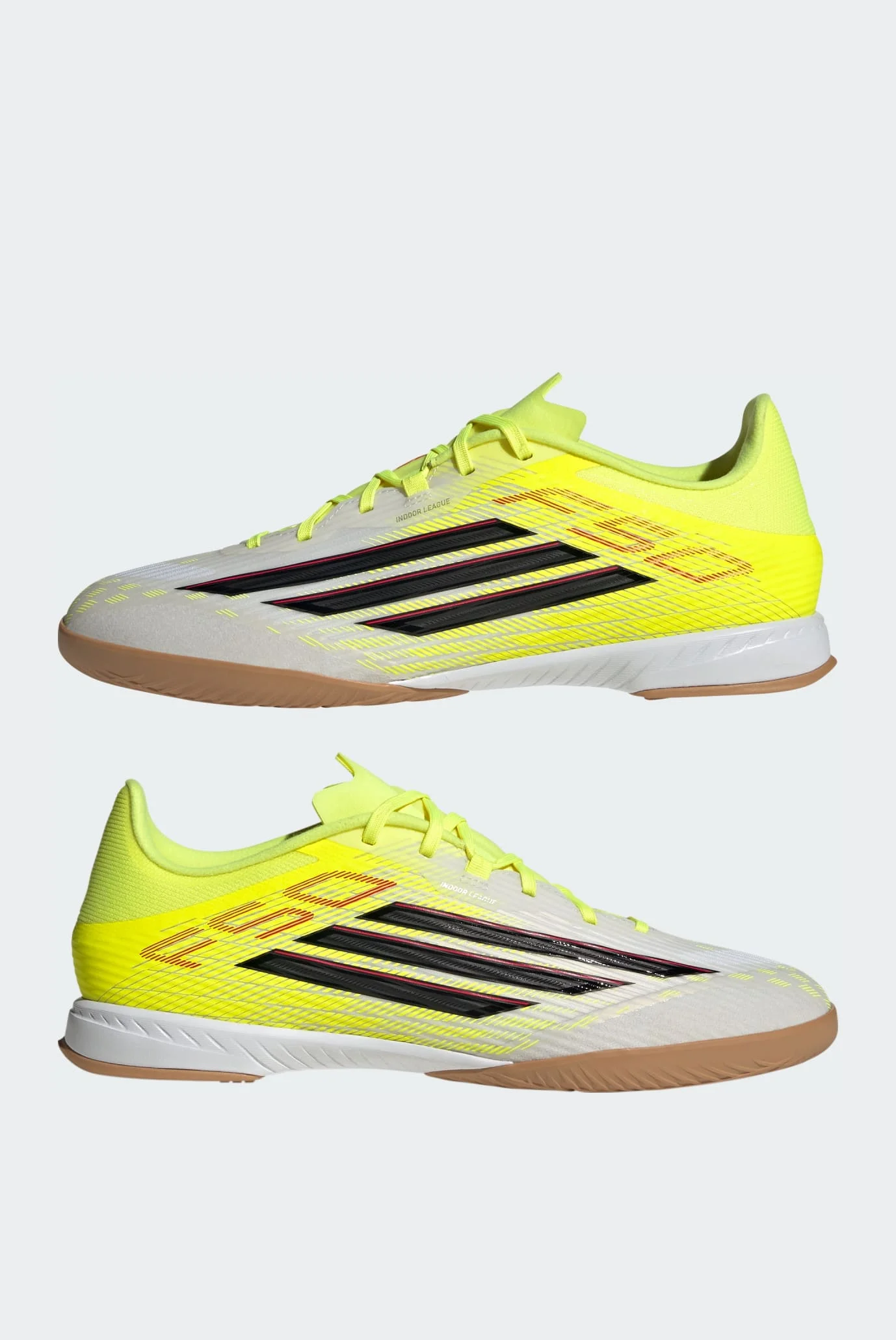 Желтые футзалки F50 LEAGUE Indoor adidas JR8971 — MD-Fashion