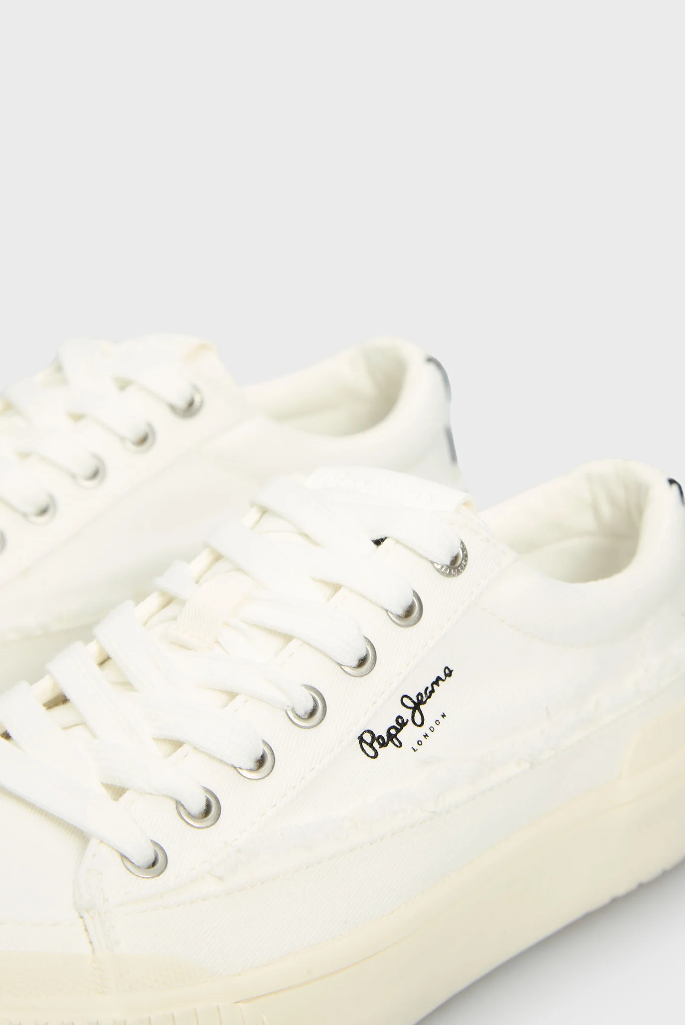 Жіночі білі джинсові кеди BEN FRESH W Pepe Jeans PLS31589 — MD-Fashion