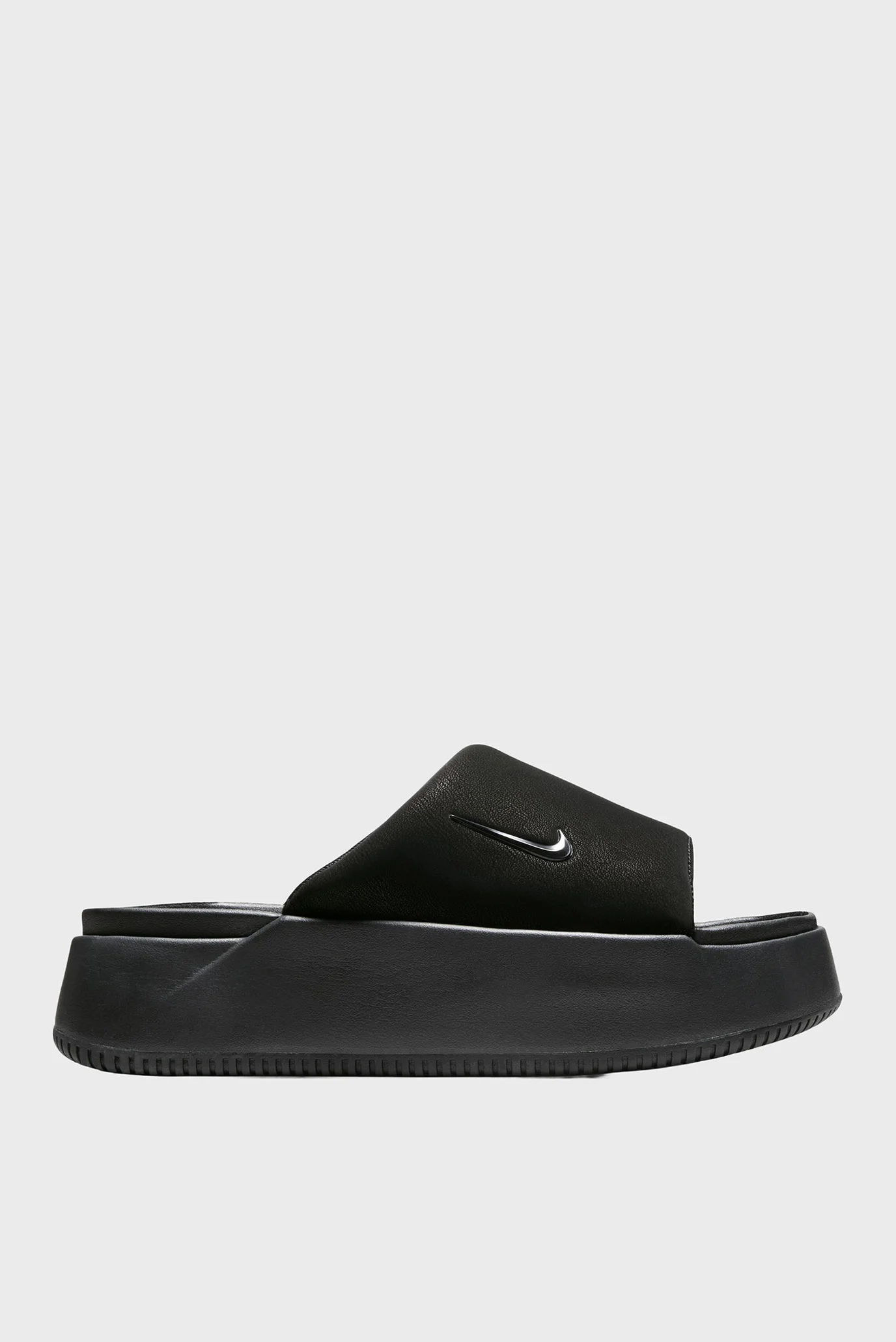 Жіночі чорні слайдери WMNS NK CALM ELEVATION Nike HJ5601-002 — MD