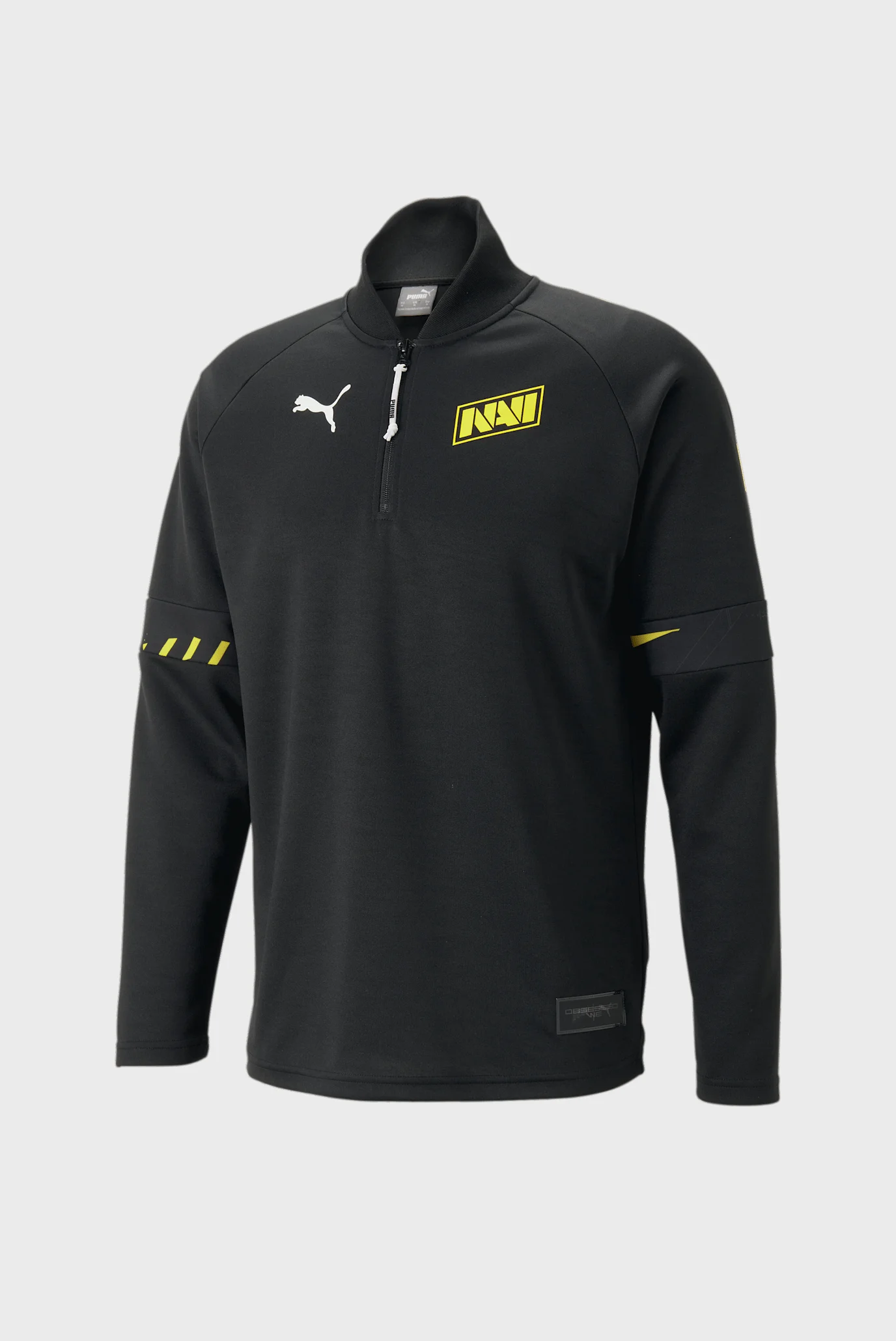 Мужская черная спортивная кофта PUMA x NAVI E7 Esports Half-zip
