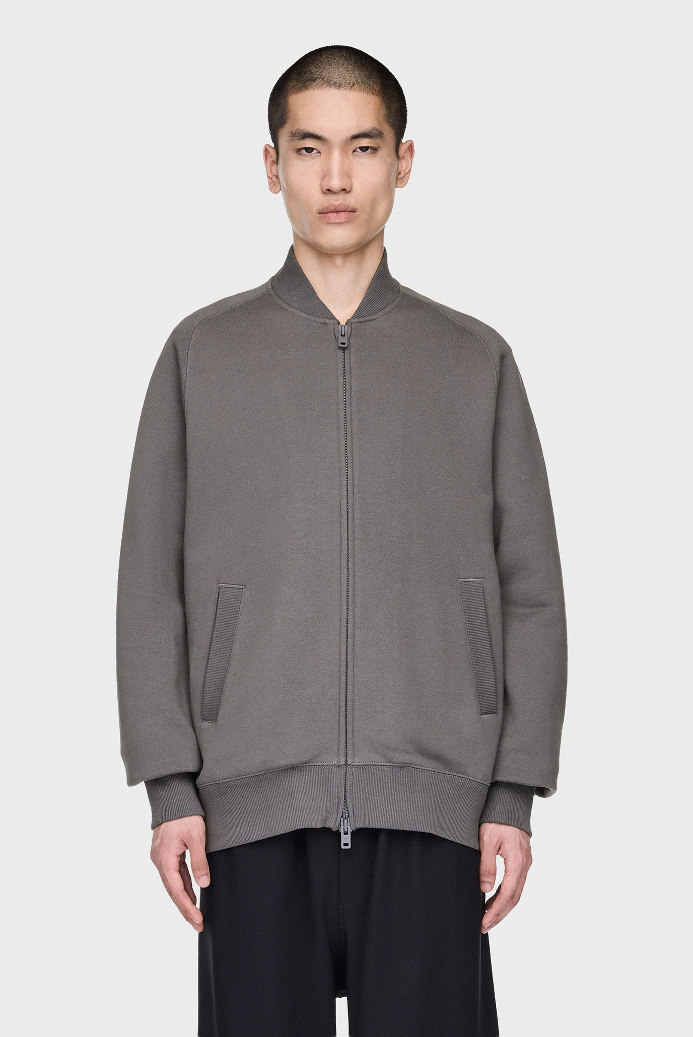Мужская темно-серая спортивная кофта Y-3 FT adidas JZ3207 — MD-Fashion