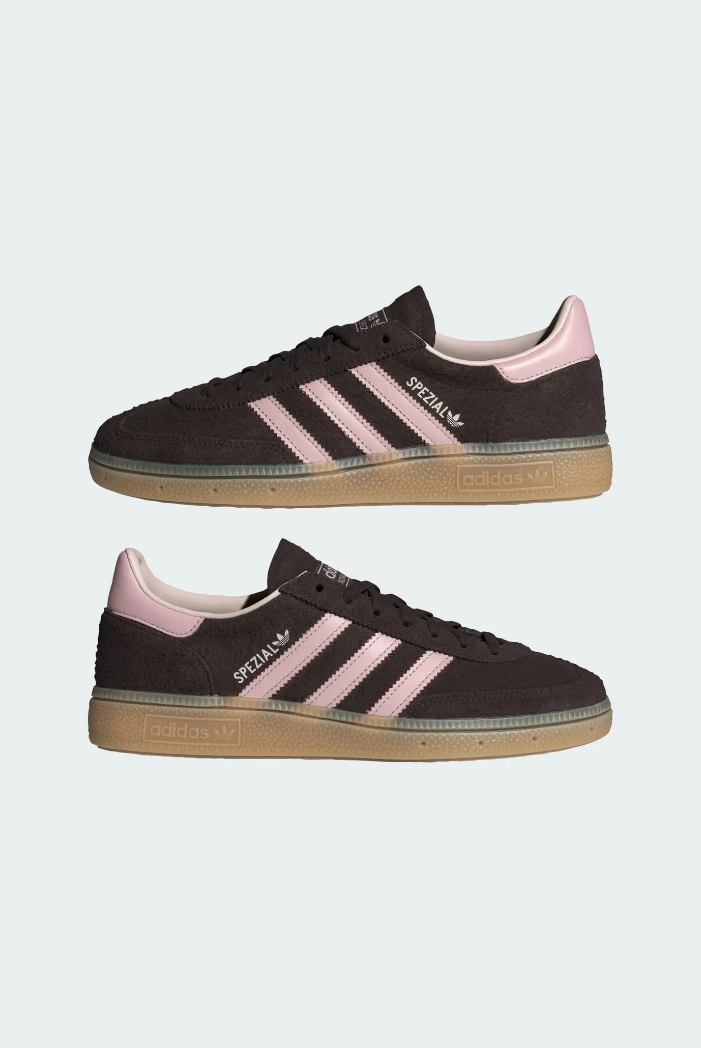 Жіночі коричневі снікерси HANDBALL SPEZIAL adidas IH1507 — MD-Fashion
