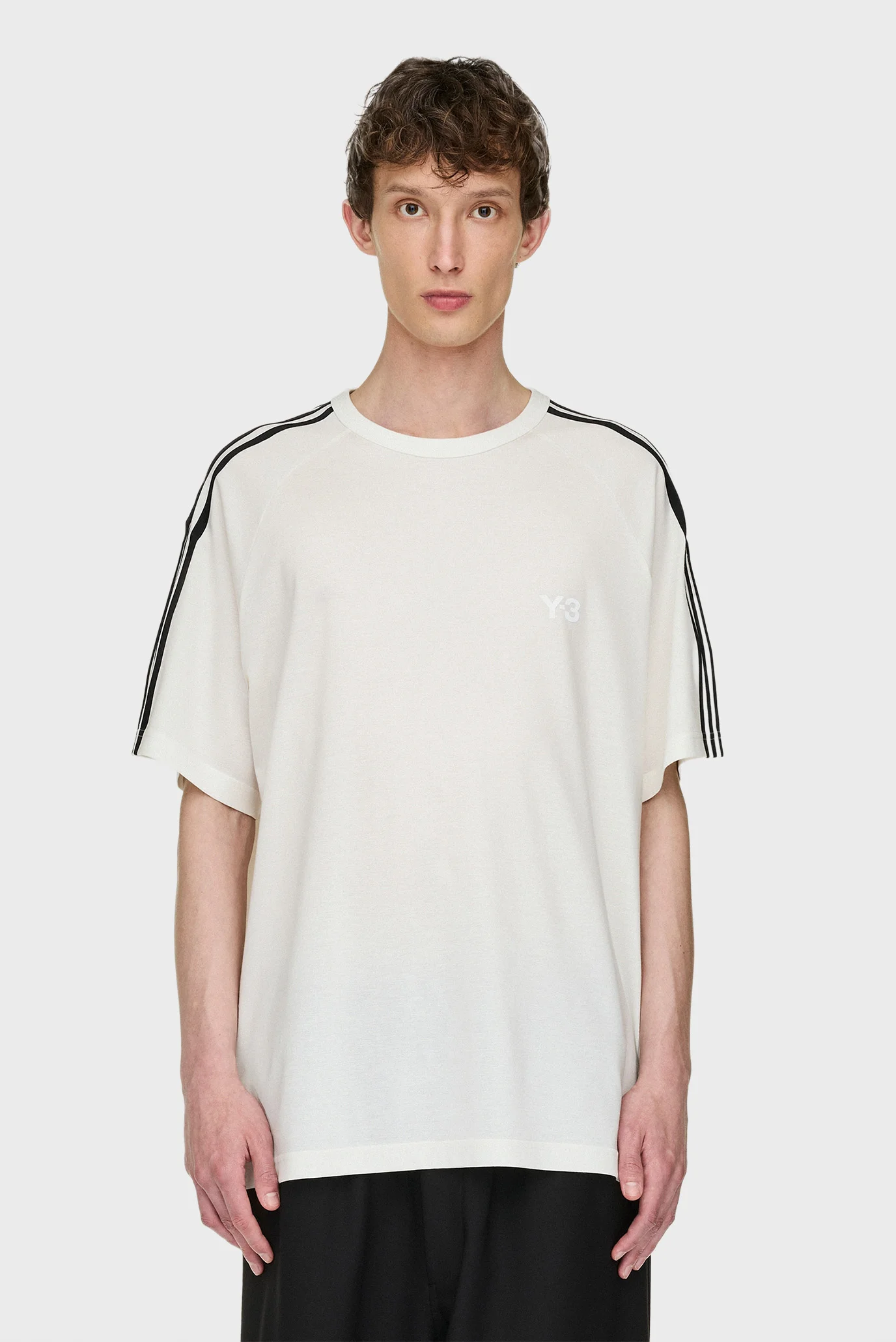 Біла футболка Y-3 Short Sleeve T-Shirt (унісекс) adidas JY8187