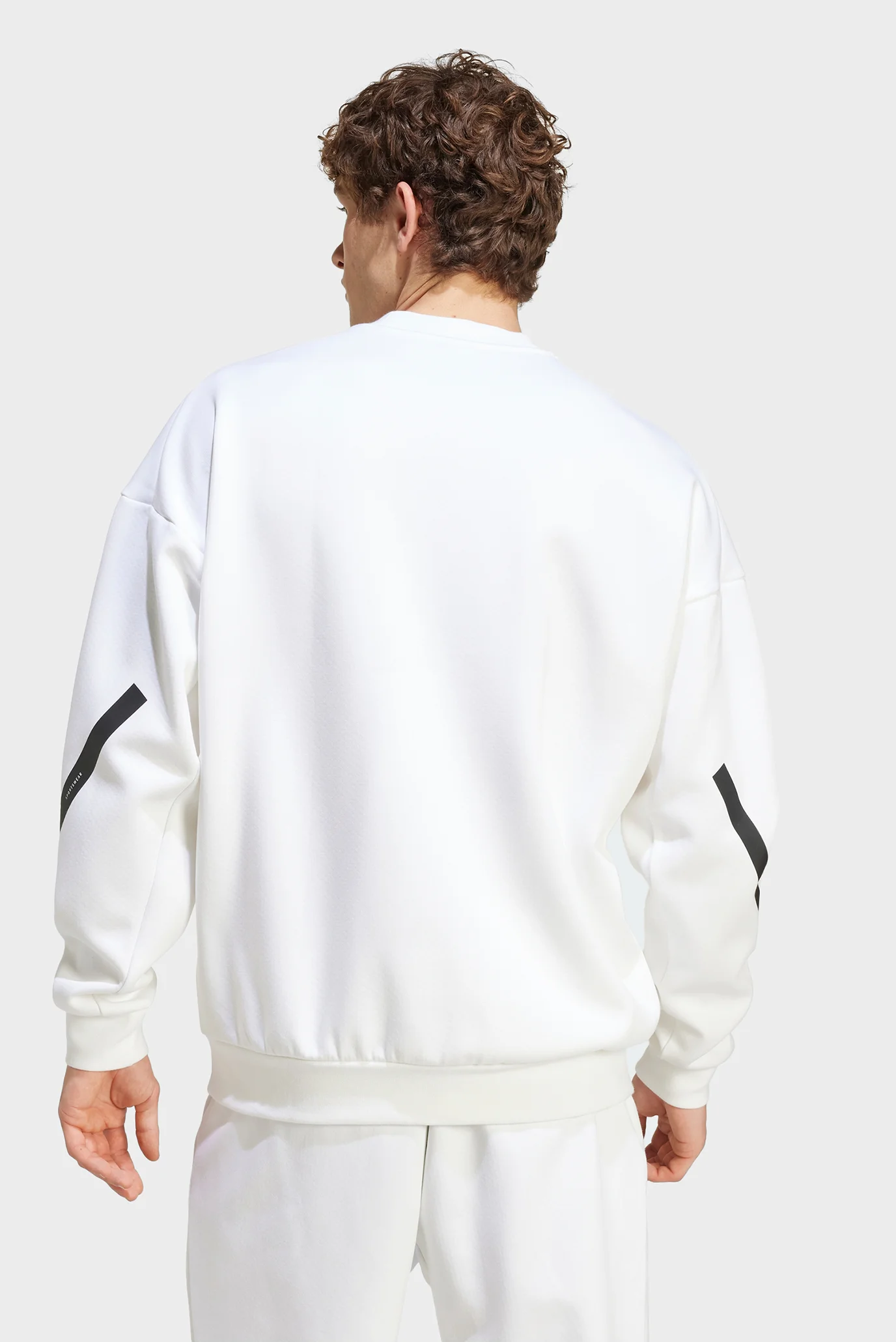 Мужской белый свитшот New adidas Z.N.E. adidas JF2451 — MD-Fashion