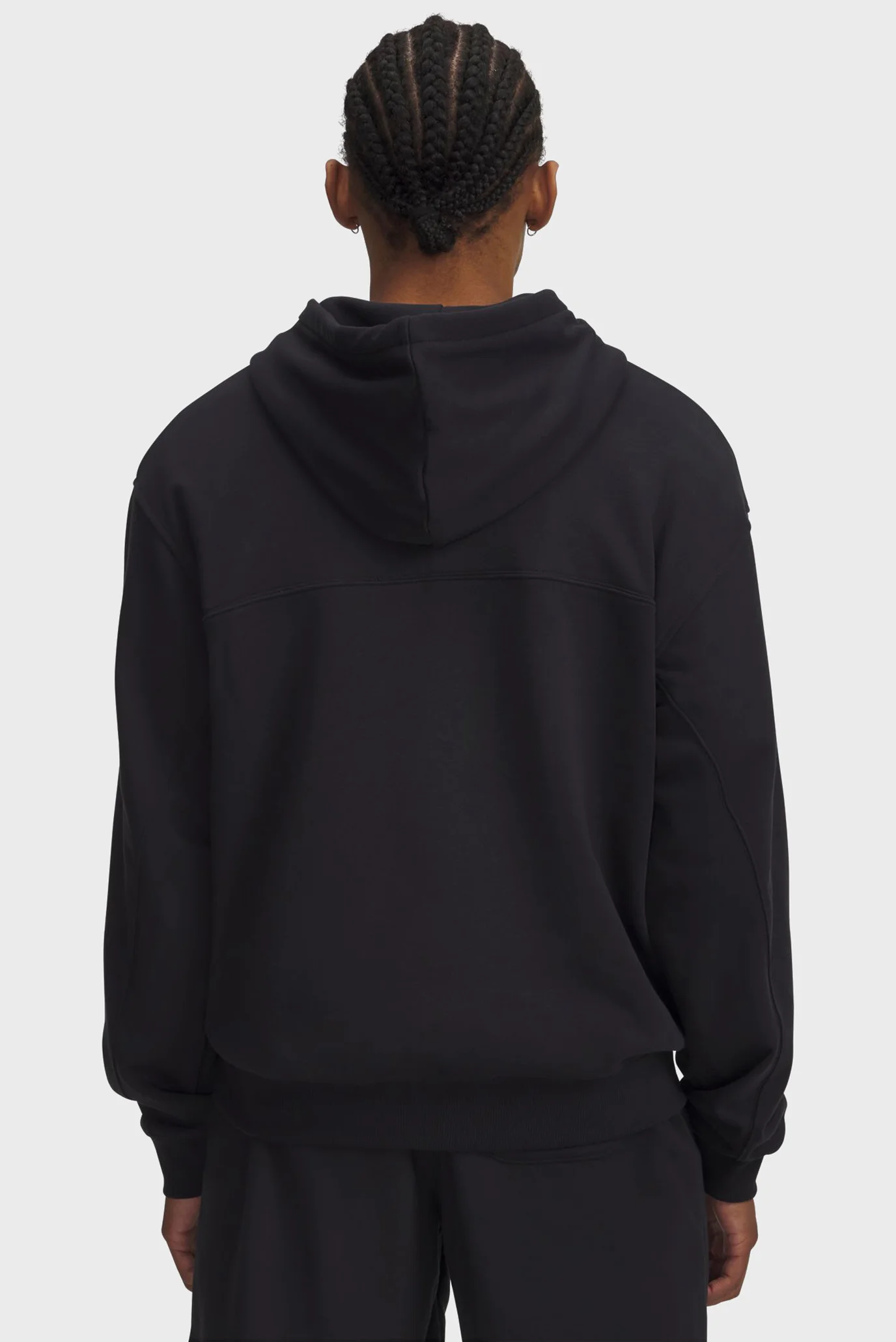 Мужское черное худи UA Rival LW FZ Under Armour 6009346-001 — MD