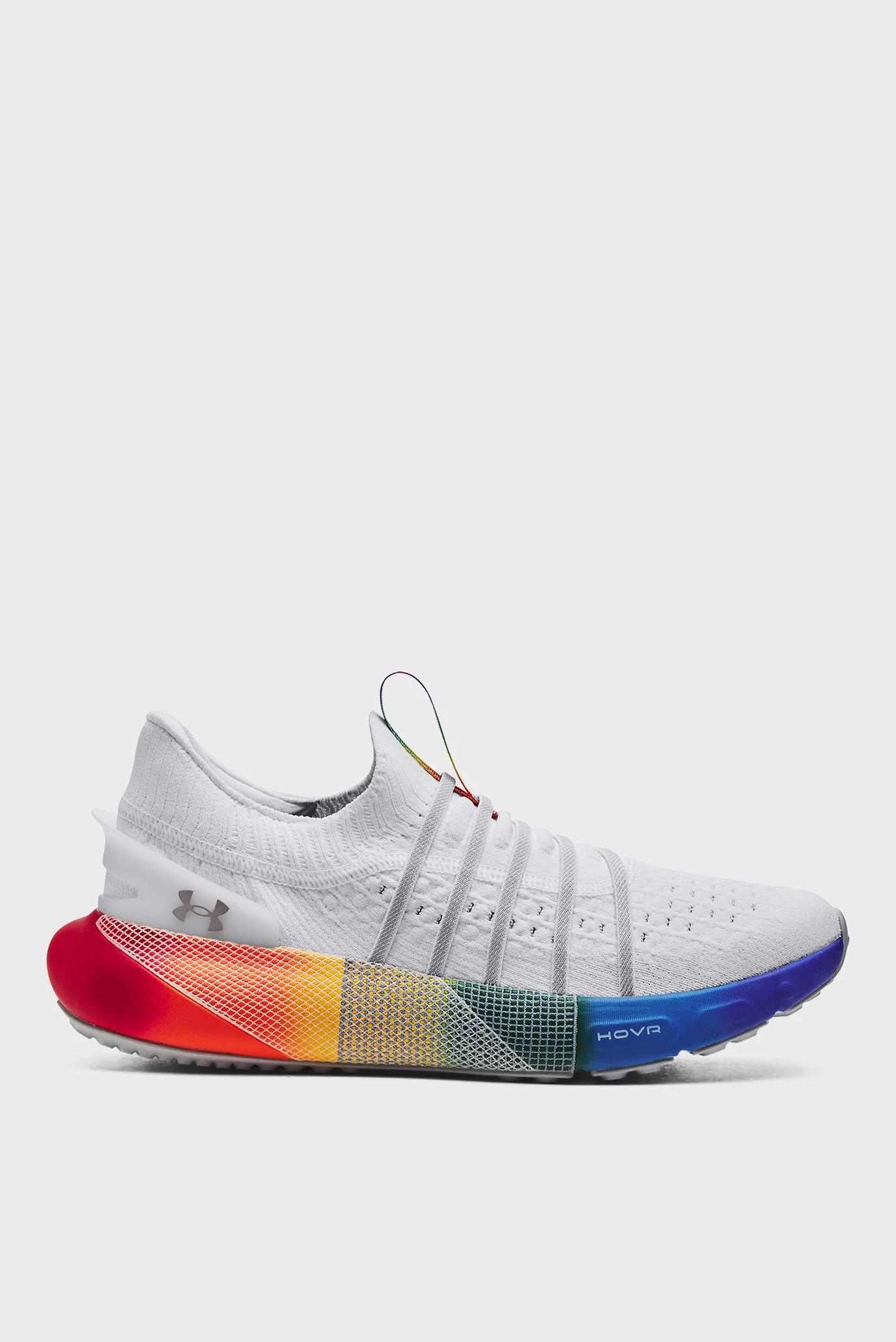 Белые кроссовки UA HOVR Phantom 3 Slip Pride Under Armour 3026350