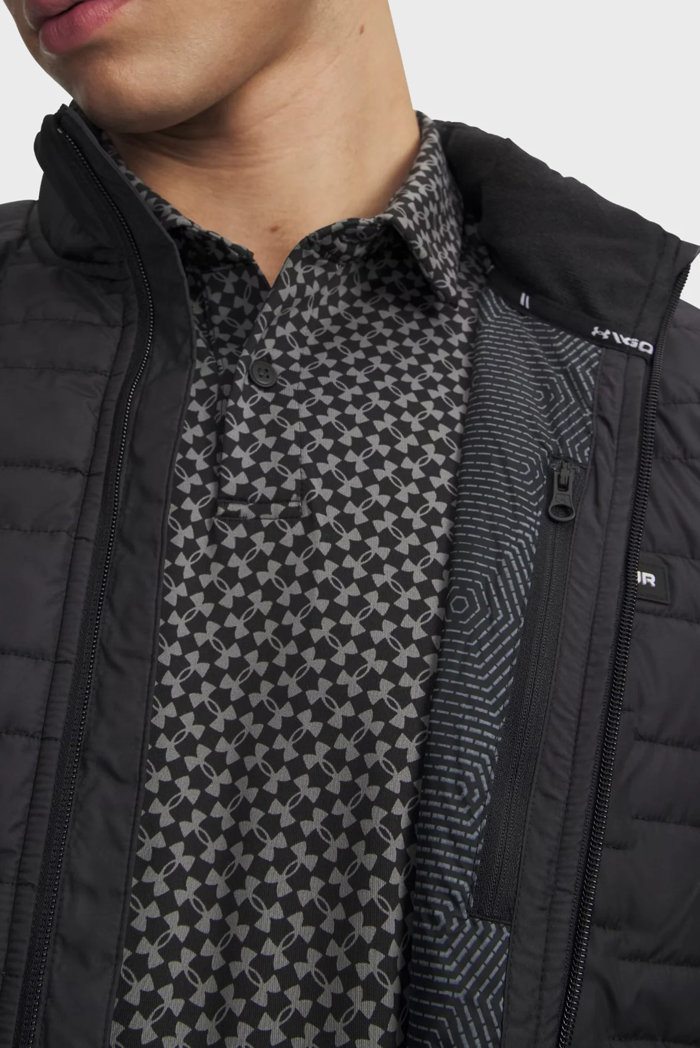 Мужская черная ветровка DRIVE PRO INSULATED JACKET Under Armour