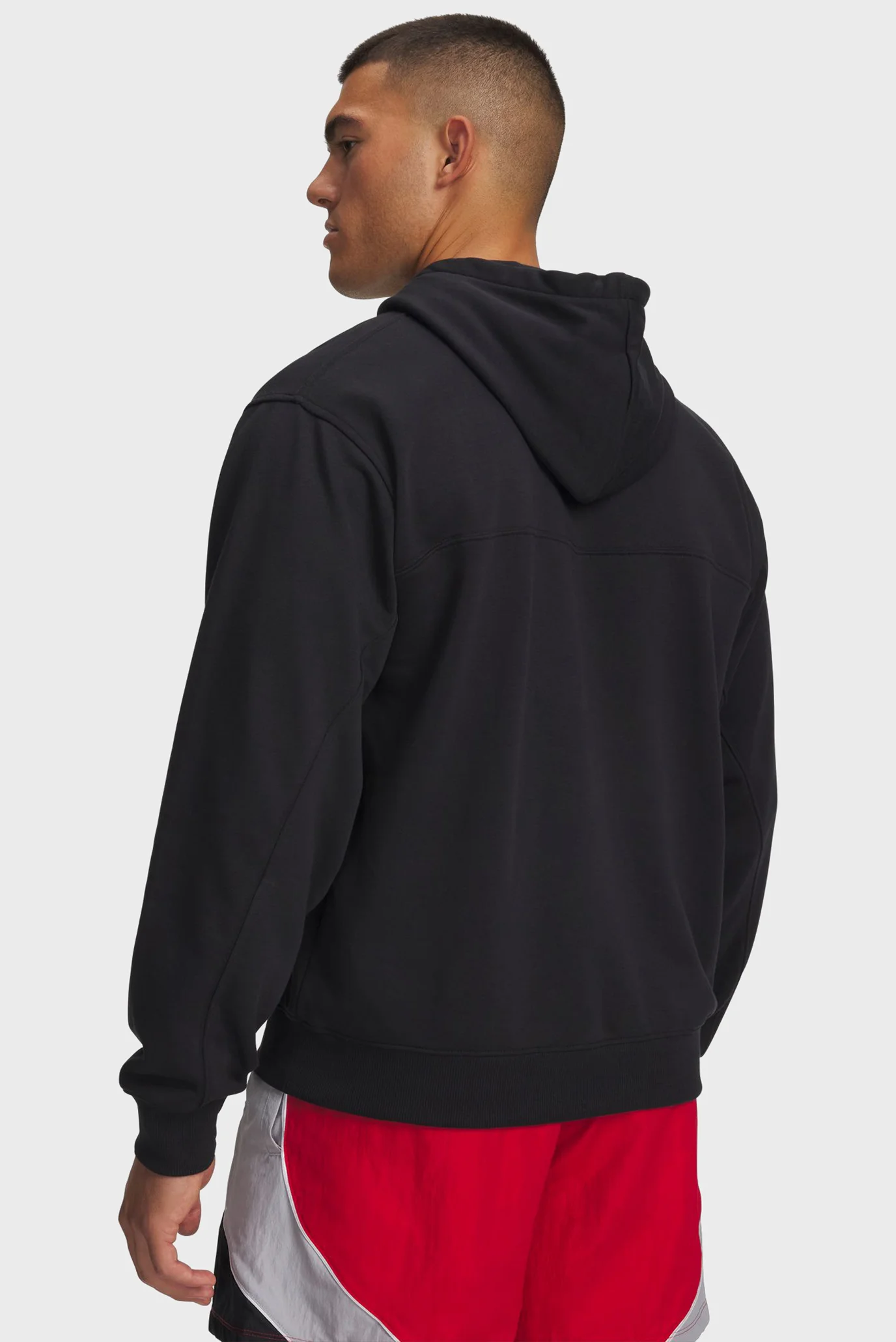 Мужское черное худи UA Rival LW Hoodie Under Armour 6012335-001
