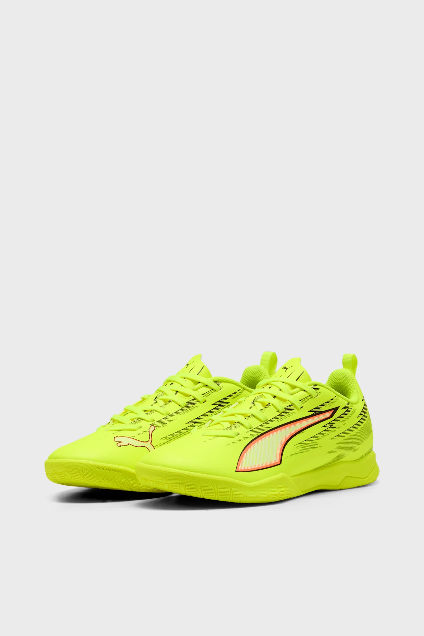 Дитячі жовті футзалки ULTRA 6 MATCH IT Football Boots Youth PUMA