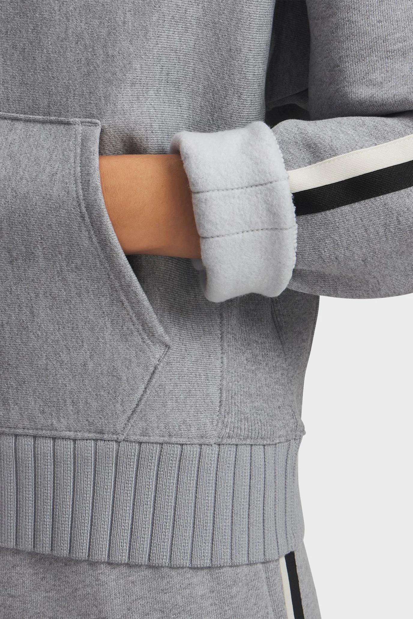 Женская серая спортивная кофта Icon HWT Fleece HZ Under Armour