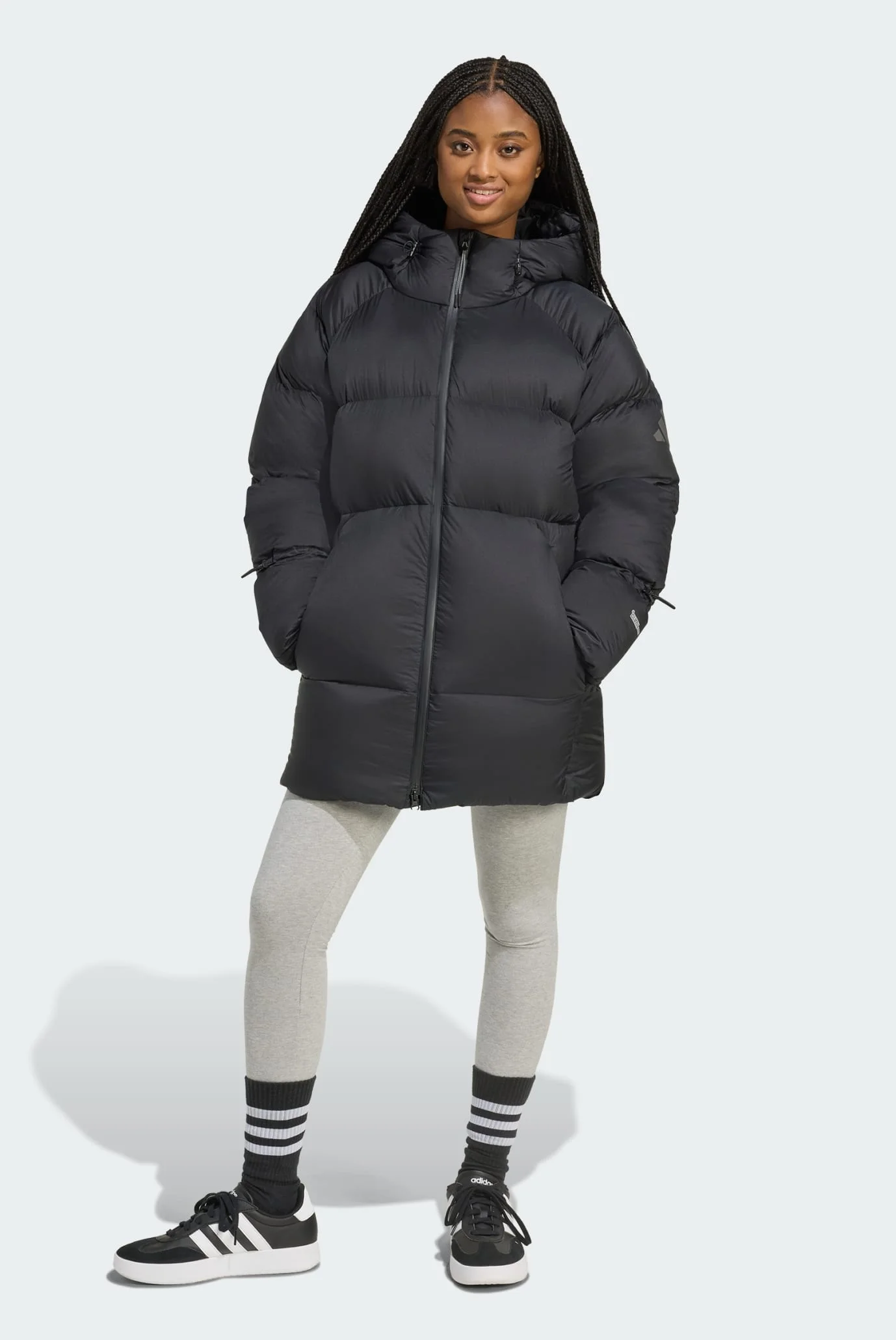 ajgmdt'様 Женский черный пуховик MYSHELTER Climawarm Down Parka adidas