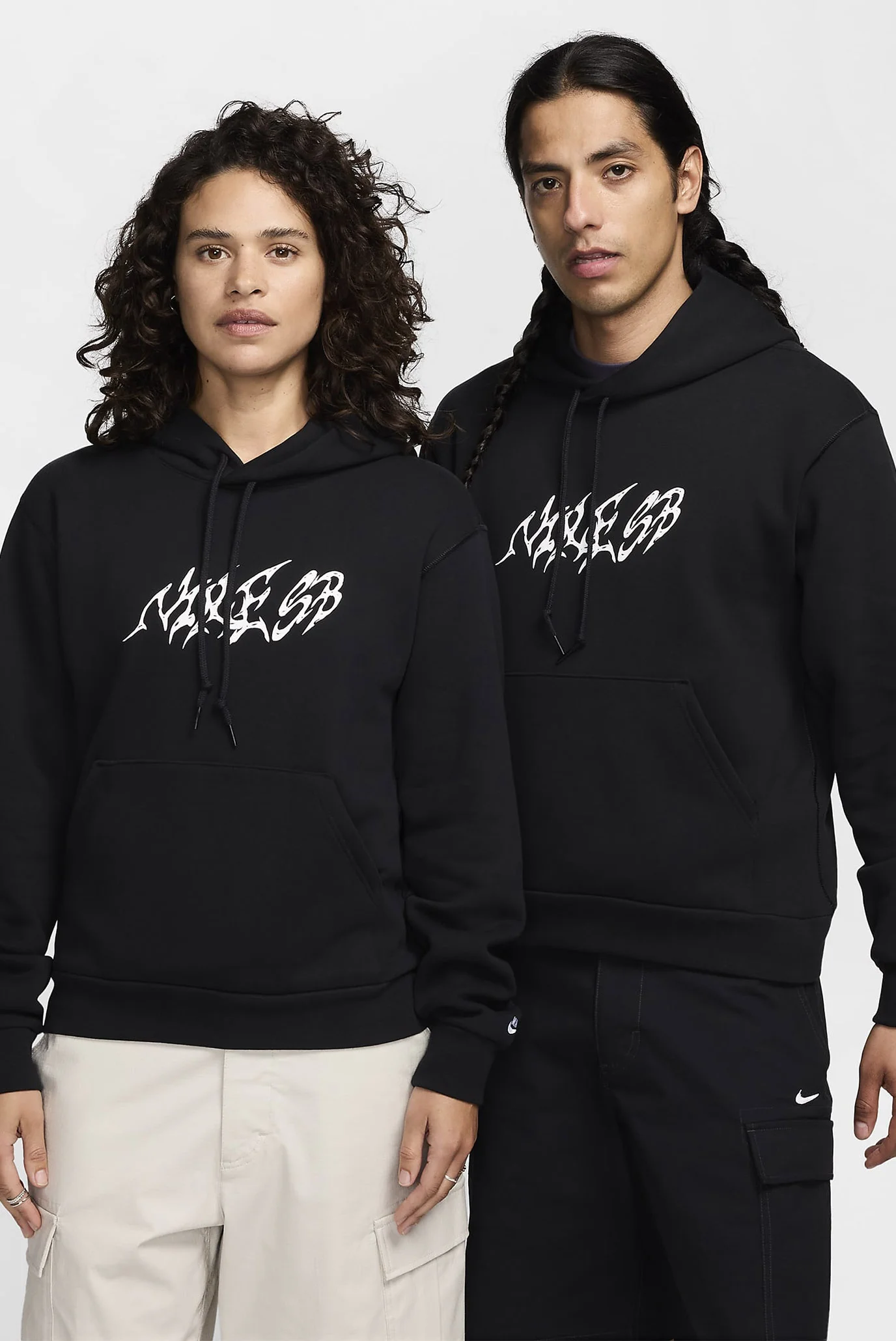 Черное худи SB Fleece Pullover Skate Hoodie (унисекс) Nike FV7369