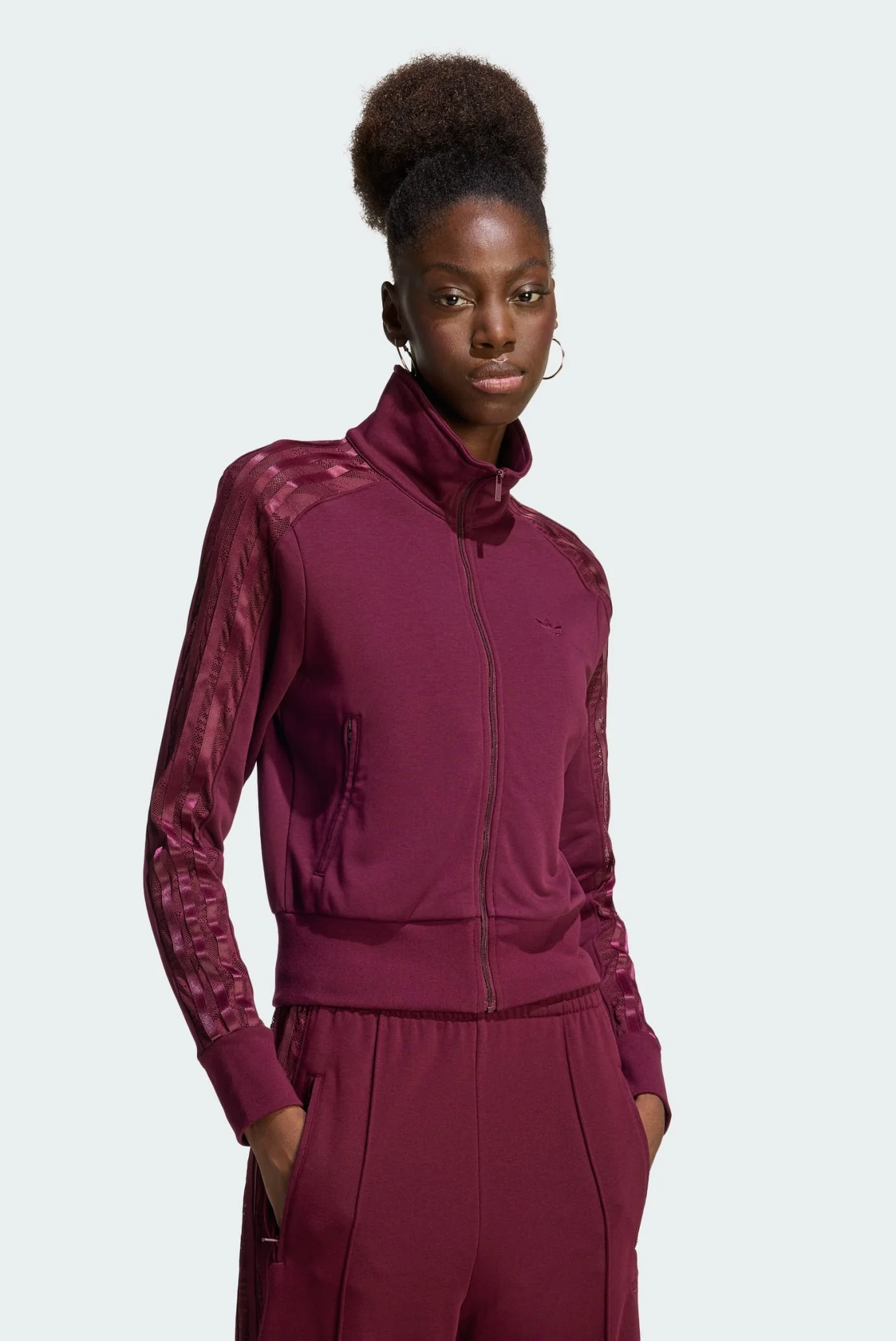 アディダス●レディース＜BULLS スウェットブルゾン＞M0917m adidas（アディダス） レディース W FIREBIRD LOOSE TT アウター