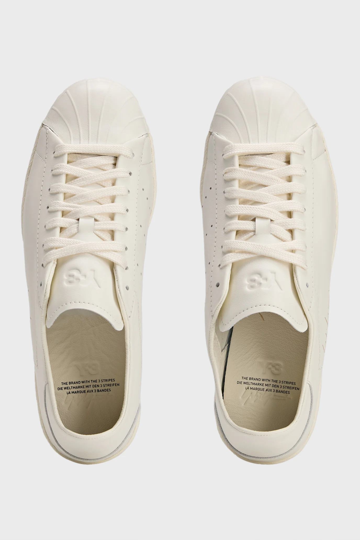 Білі шкіряні кросівки Y-3 SUPERSTAR adidas KI3476 — MD-Fashion