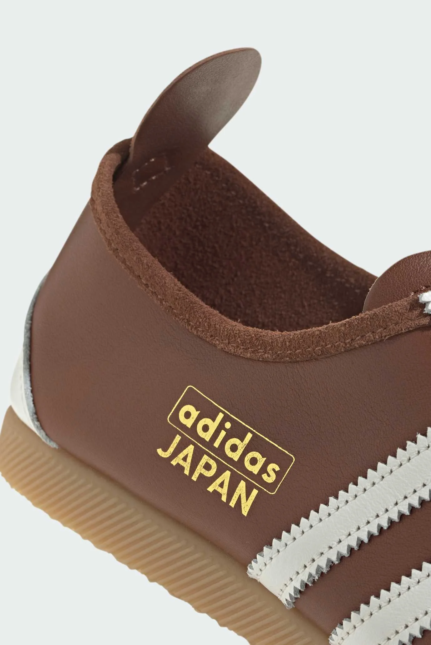 Коричневі шкіряні кросівки Japan adidas JH5434 — MD-Fashion