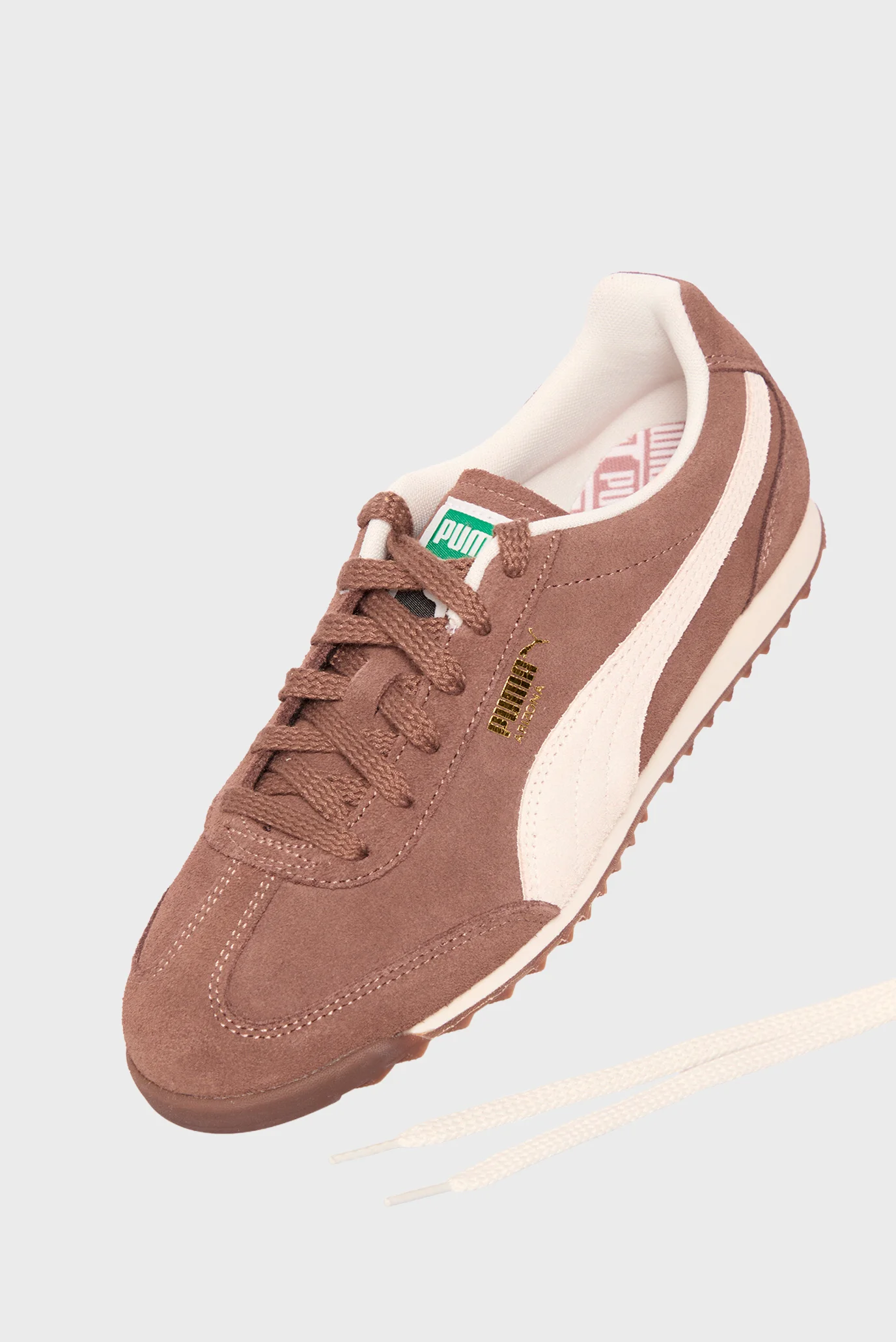 Коричневі замшеві кросівки Arizona Suede Sneakers PUMA 402362_04