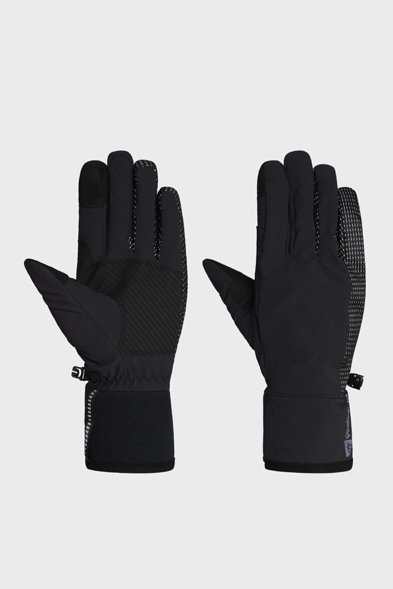 Чорні рукавички GLEAM GLOVES Jack Wolfskin A60101_6000 — MD-Fashion
