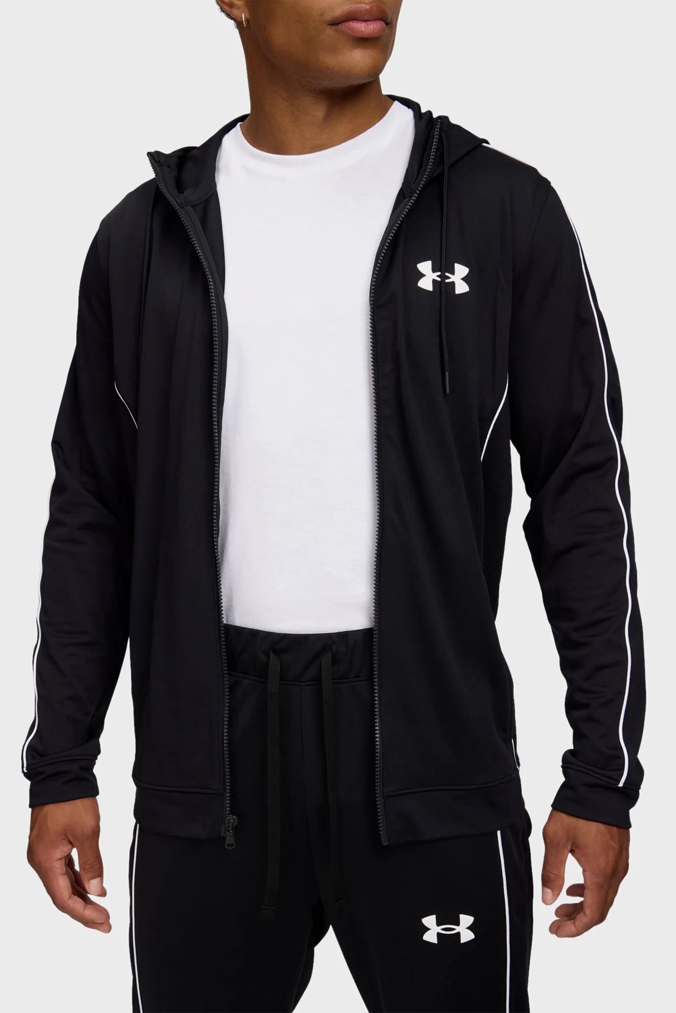 Мужской черный спортивный костюм (худи, брюки) UA EMEA Tracksuit