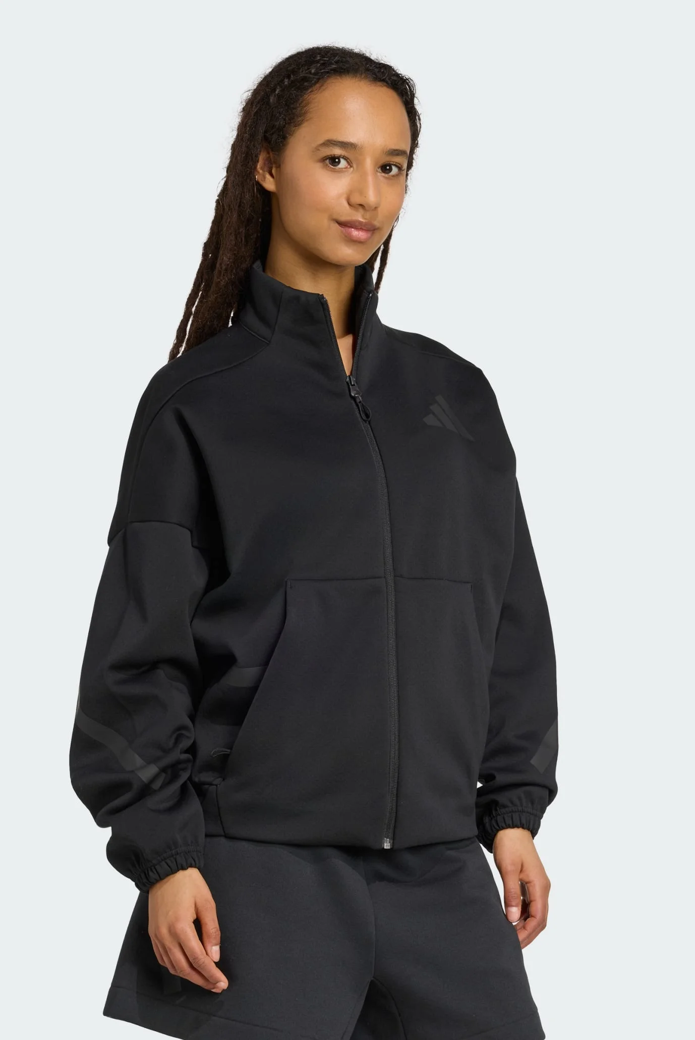Женская черная спортивная кофта adidas Z.N.E. adidas JW7778 — MD