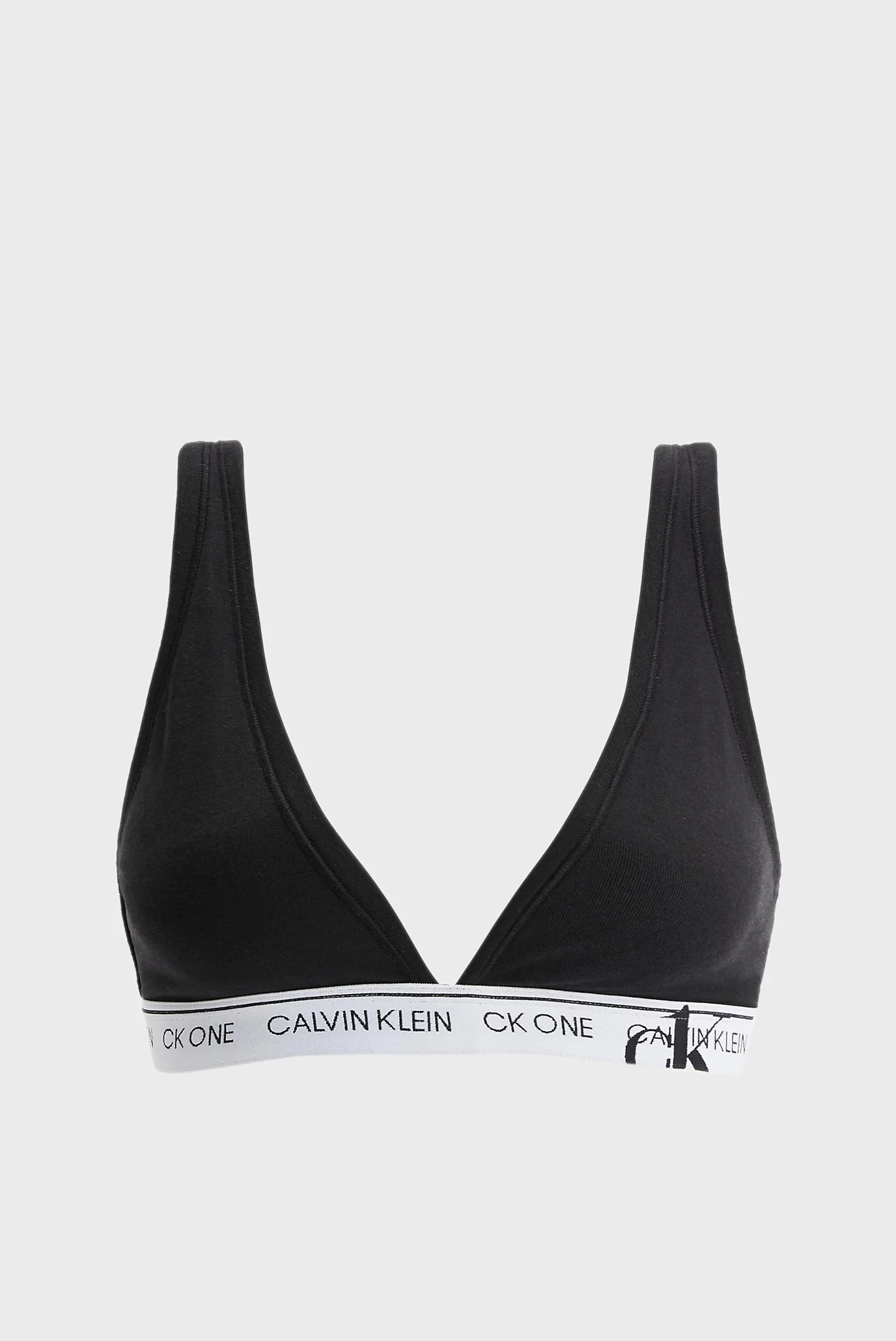 Женский черный бюстгальтер UNLINED TRIANGLE Calvin Klein