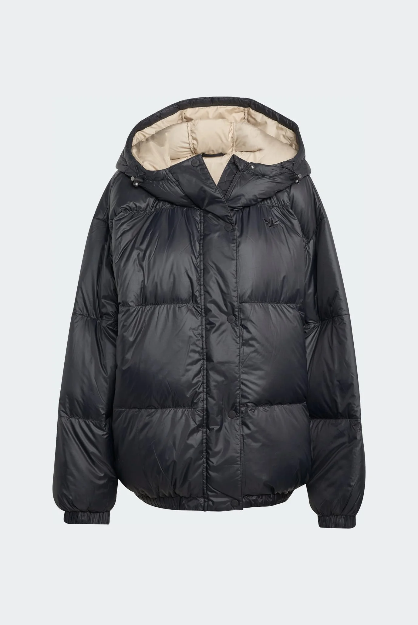 Женский черный пуховик Premium Street Oversized adidas JX5338 — MD