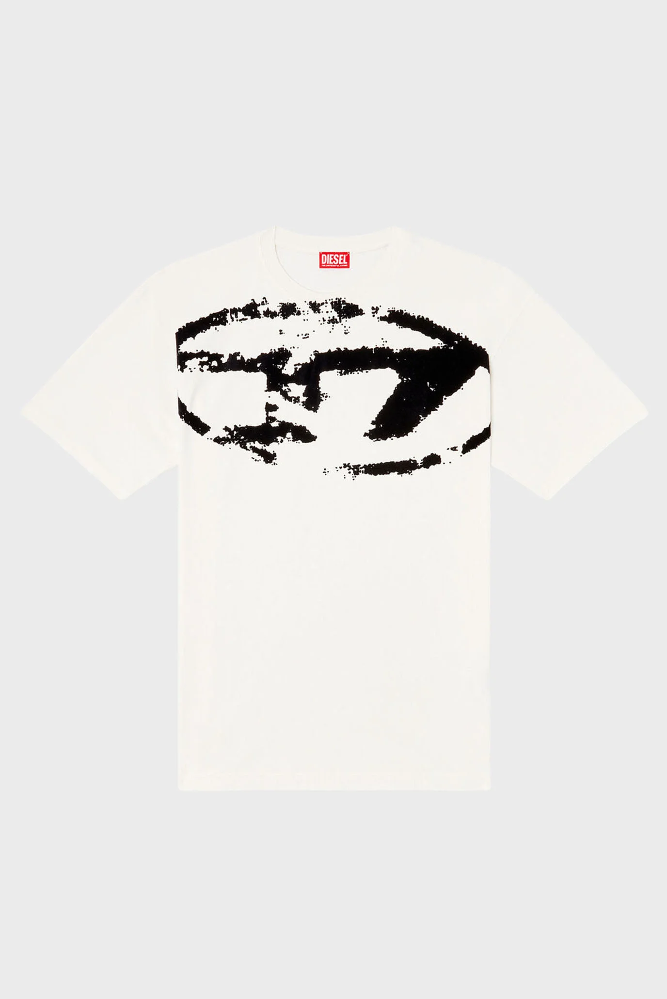 Мужская белая футболка T-BOXT-N14 Diesel A13049 0DQAU — MD-Fashion