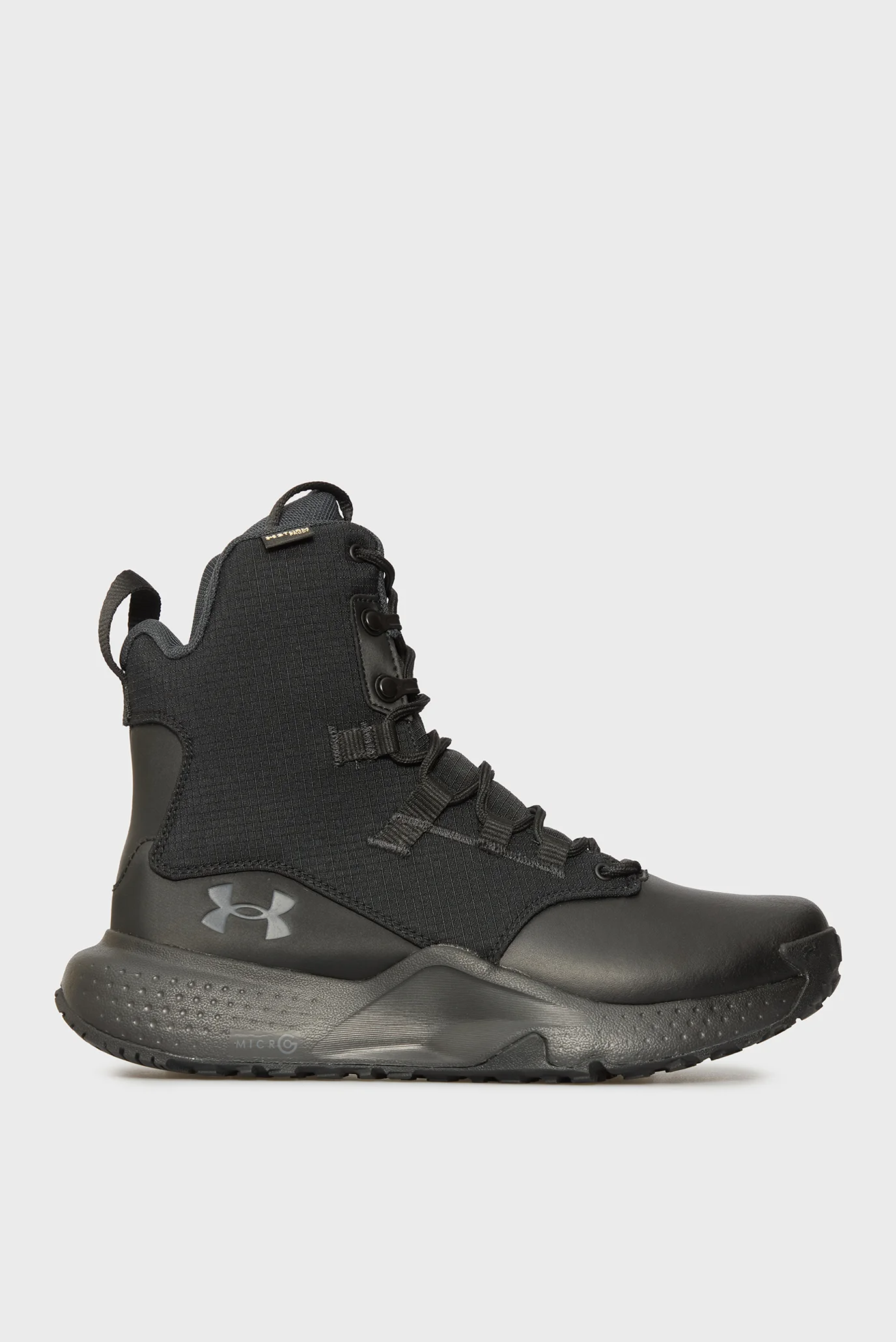 Мужские черные ботинки UA Micro G Stellar Zip WP Under Armour