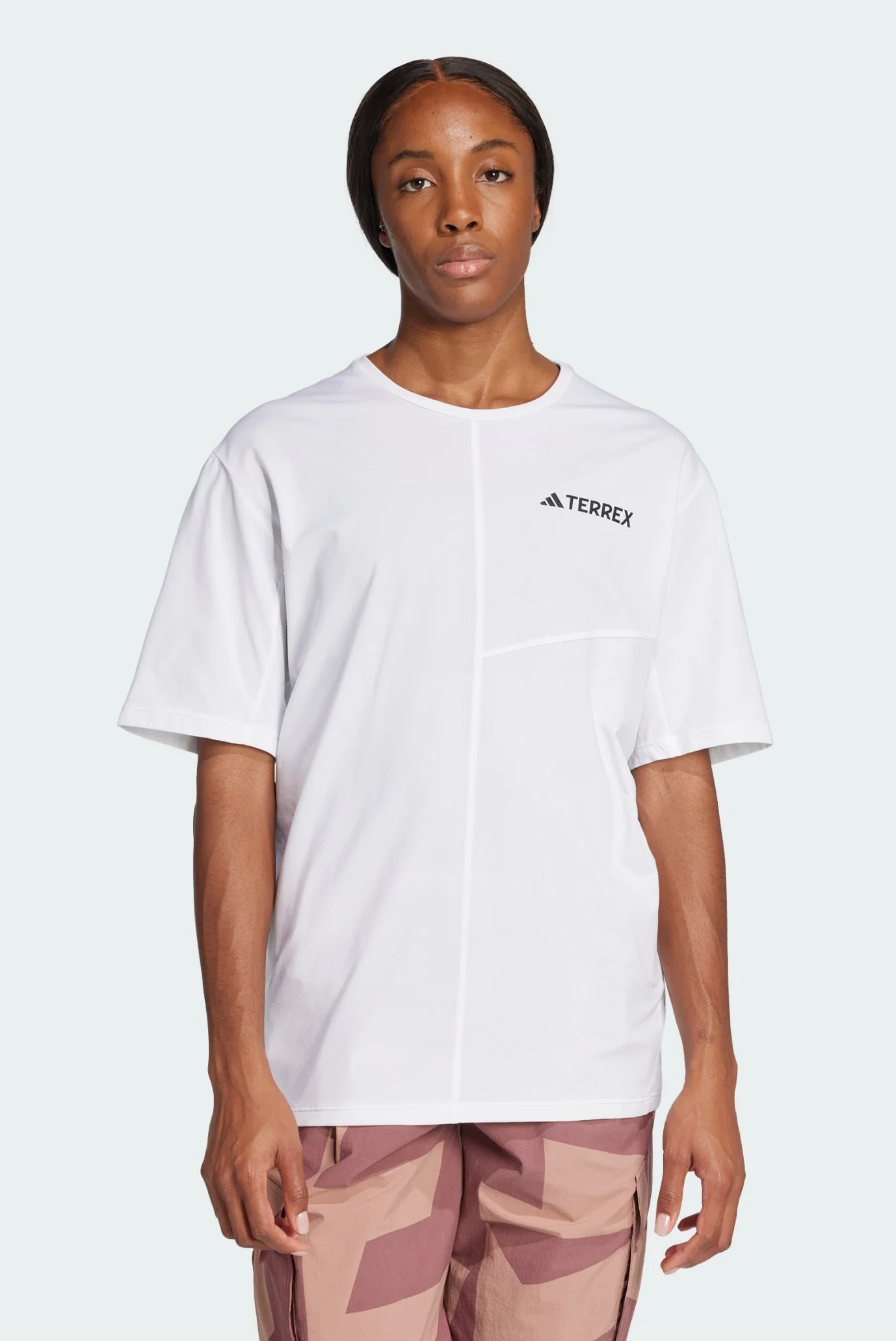 Женская белая футболка Terrex Multi Climacool adidas JE0366 — MD