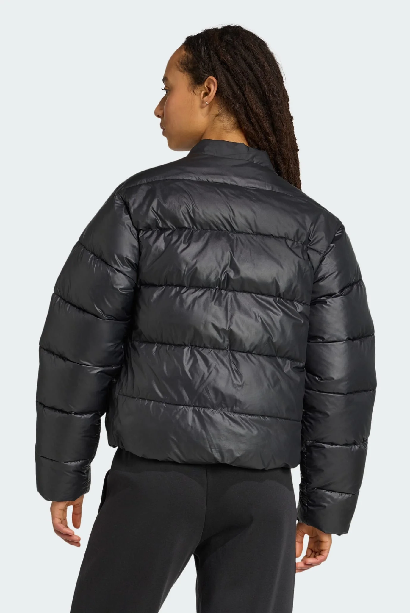 Жіноча чорна куртка Essentials CLIMAWARM Synthetic Down Puffer